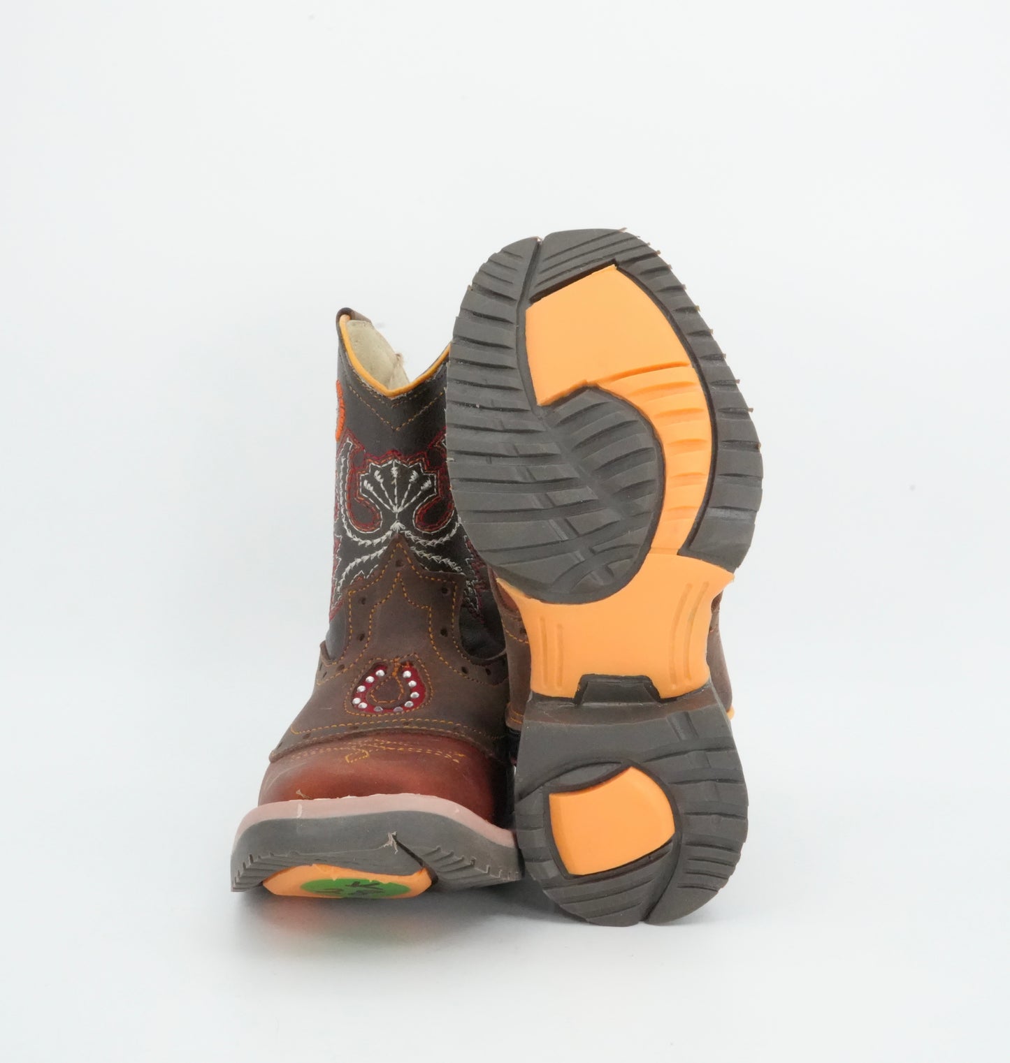 El General Boy's Crazy Horseshoe Brown/Shedron Boot