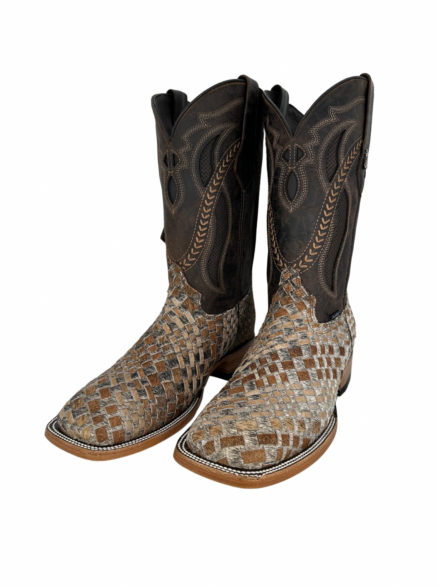 Rock'em Men's Petatillo Cow Hair Boots Size 8.5 *AS SEEN ON IMAGE*