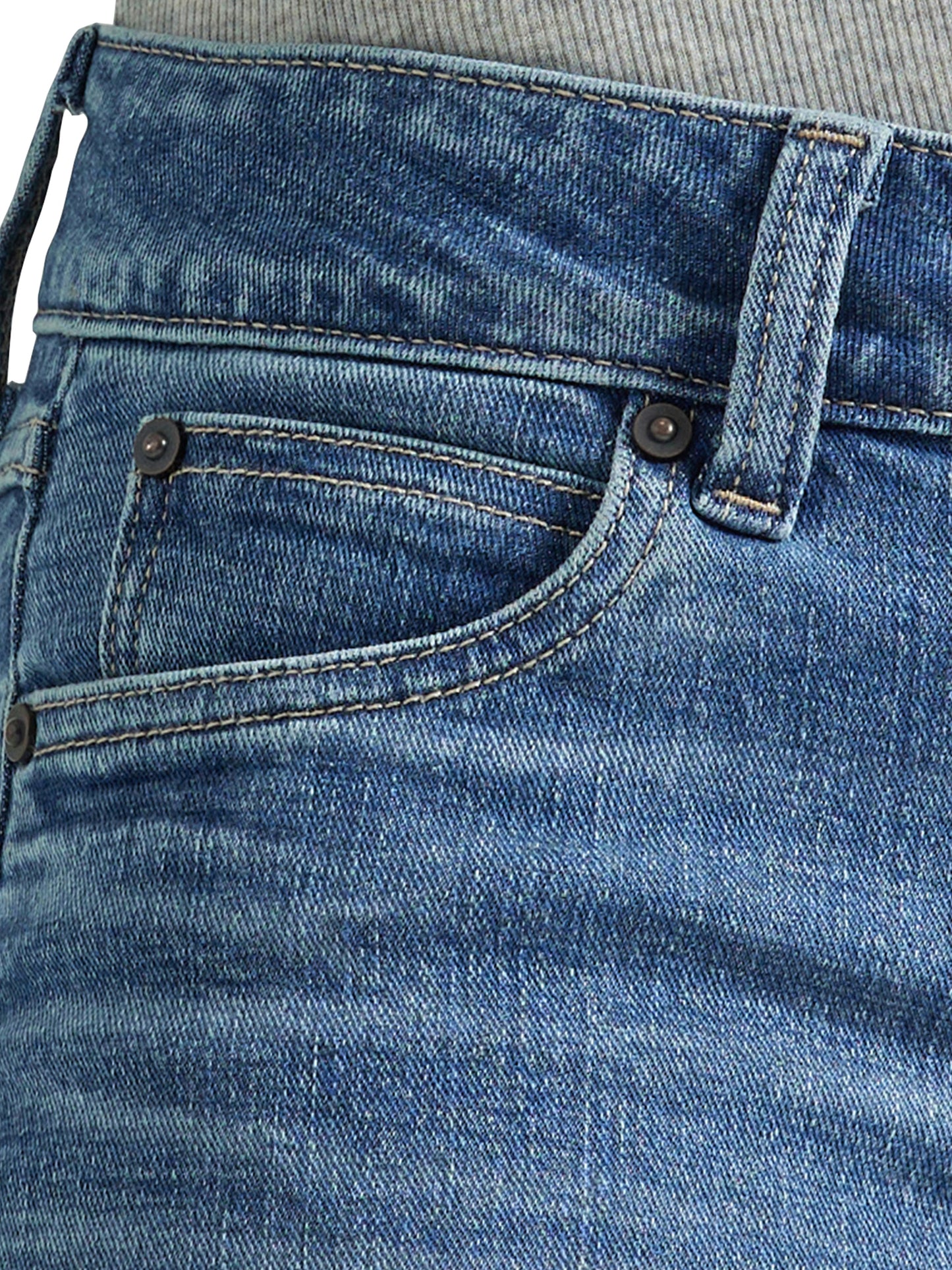 Wrangler Women's Essential Light Blue Mid-Rise Bootcut Jean
