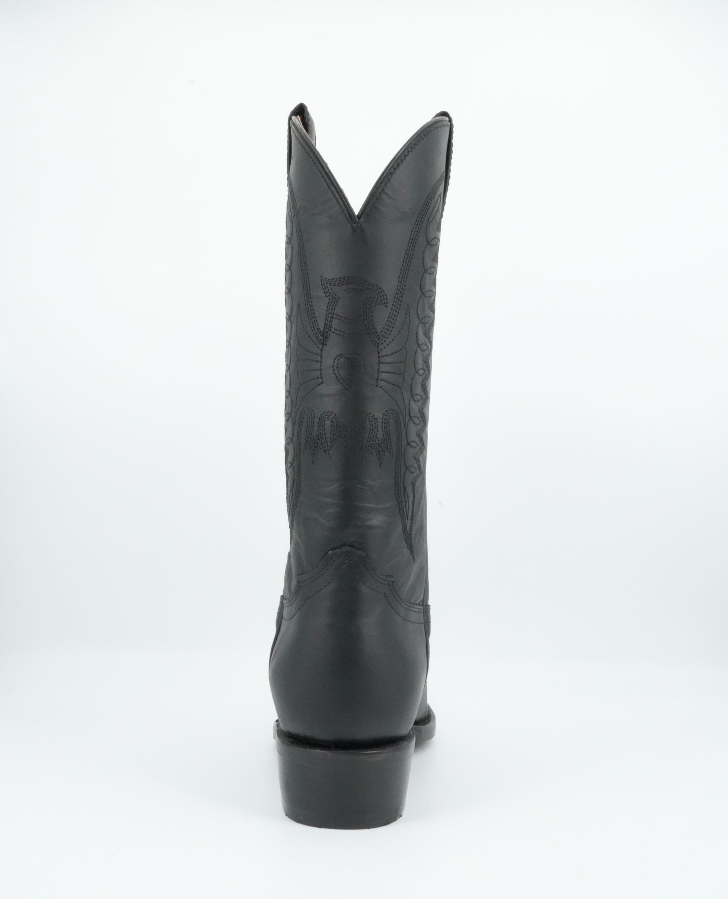 Rodeo Bravo Men’s Grasso Leather Black J Toe Boot
