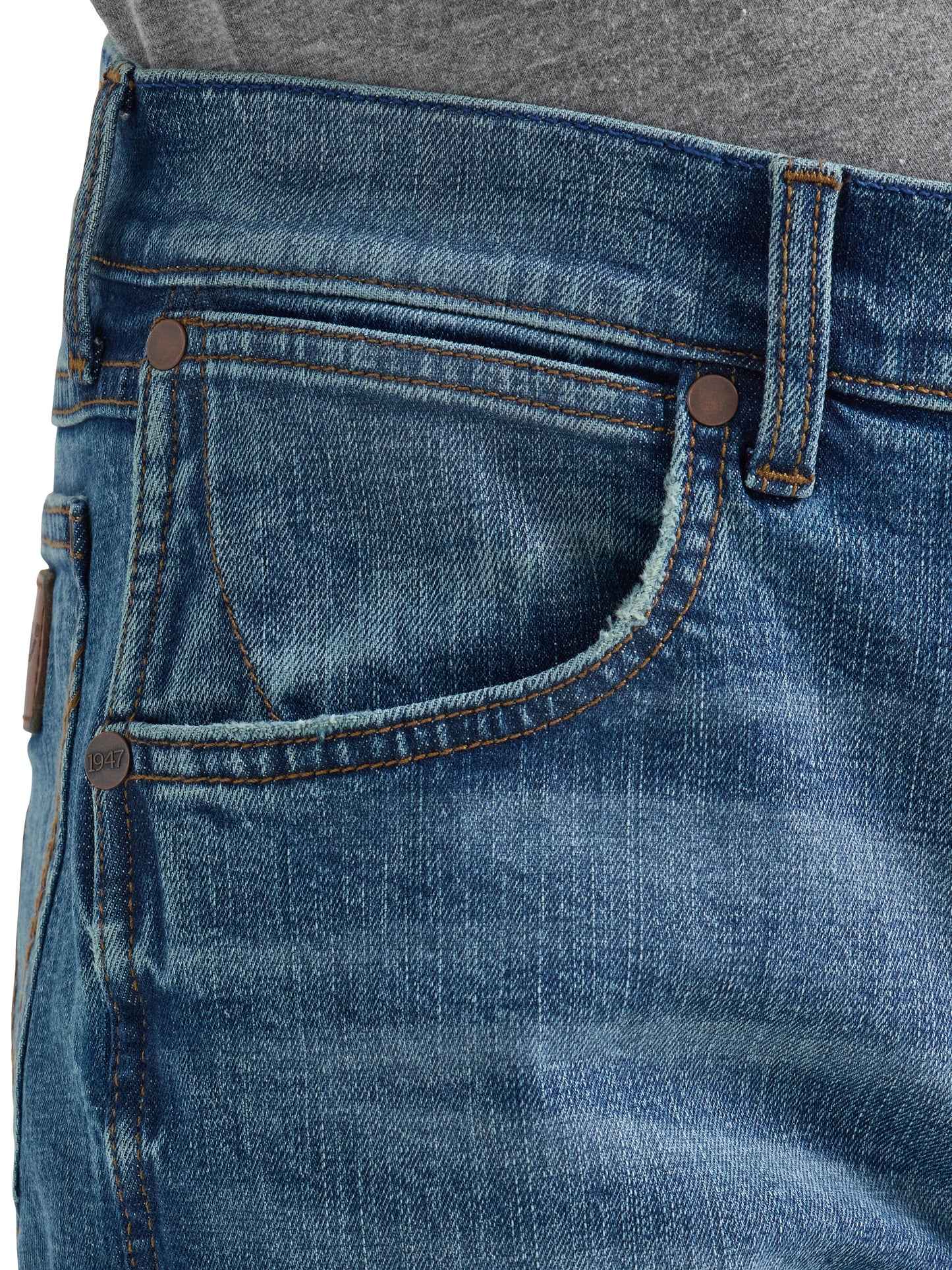 Wrangler Retro Slim Fit Blue-Medium Bootcut Jean