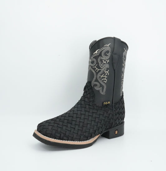 Calzatti Kid’s Crazy Petatillo Black Boot