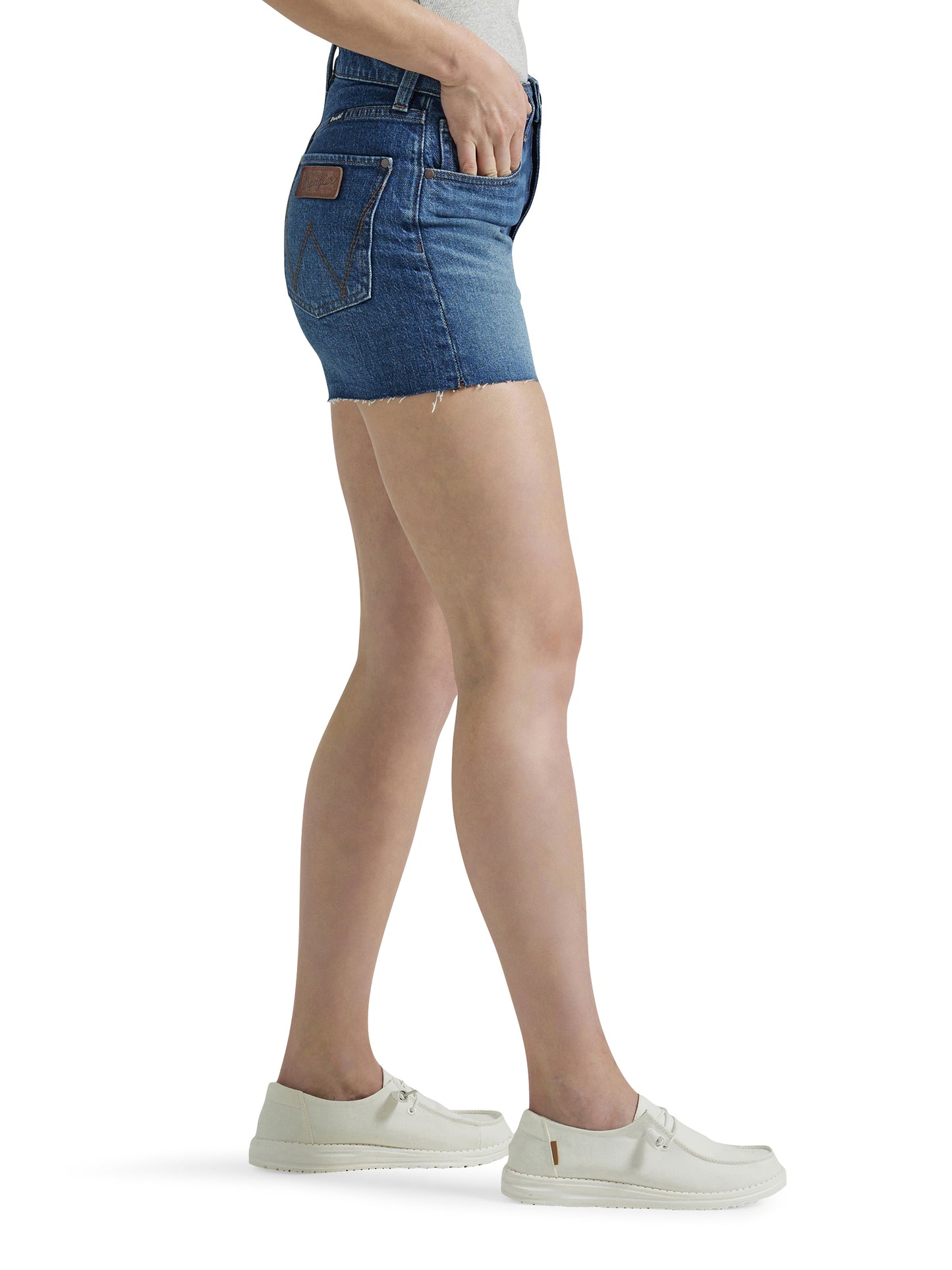 Wrangler Retro Women's Bailey 3" Dark Blue Denim Short