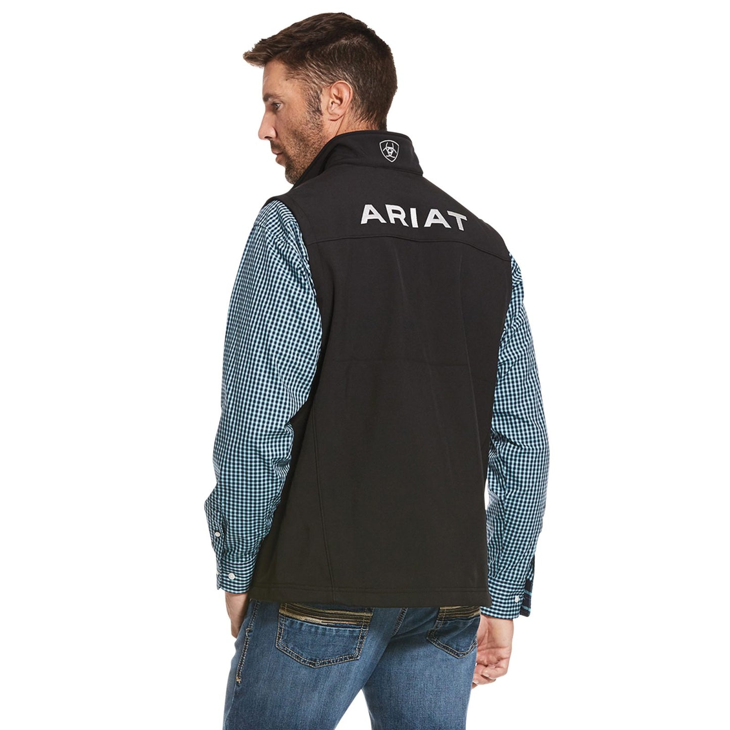 Ariat Logo 2.0 Black Softshell Vest