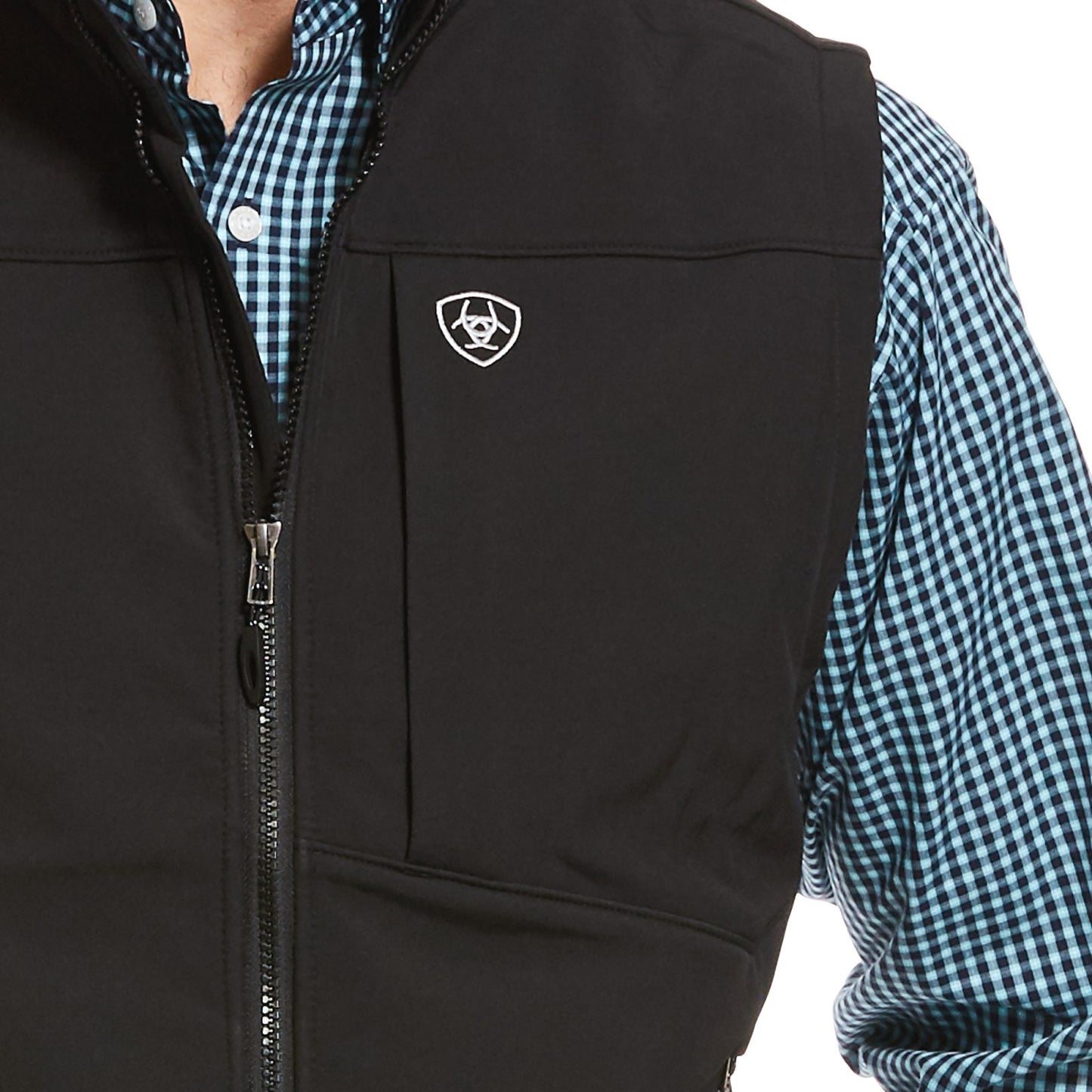 Ariat Logo 2.0 Black Softshell Vest