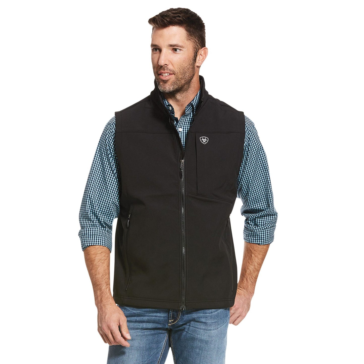 Ariat Logo 2.0 Black Softshell Vest