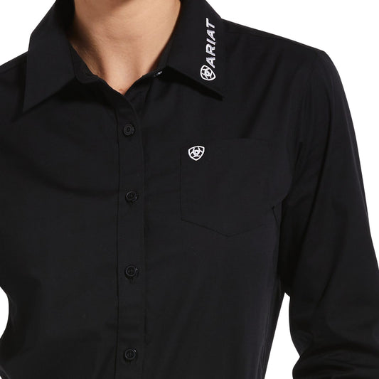 Ariat Team Black Kirby Stretch Shirt