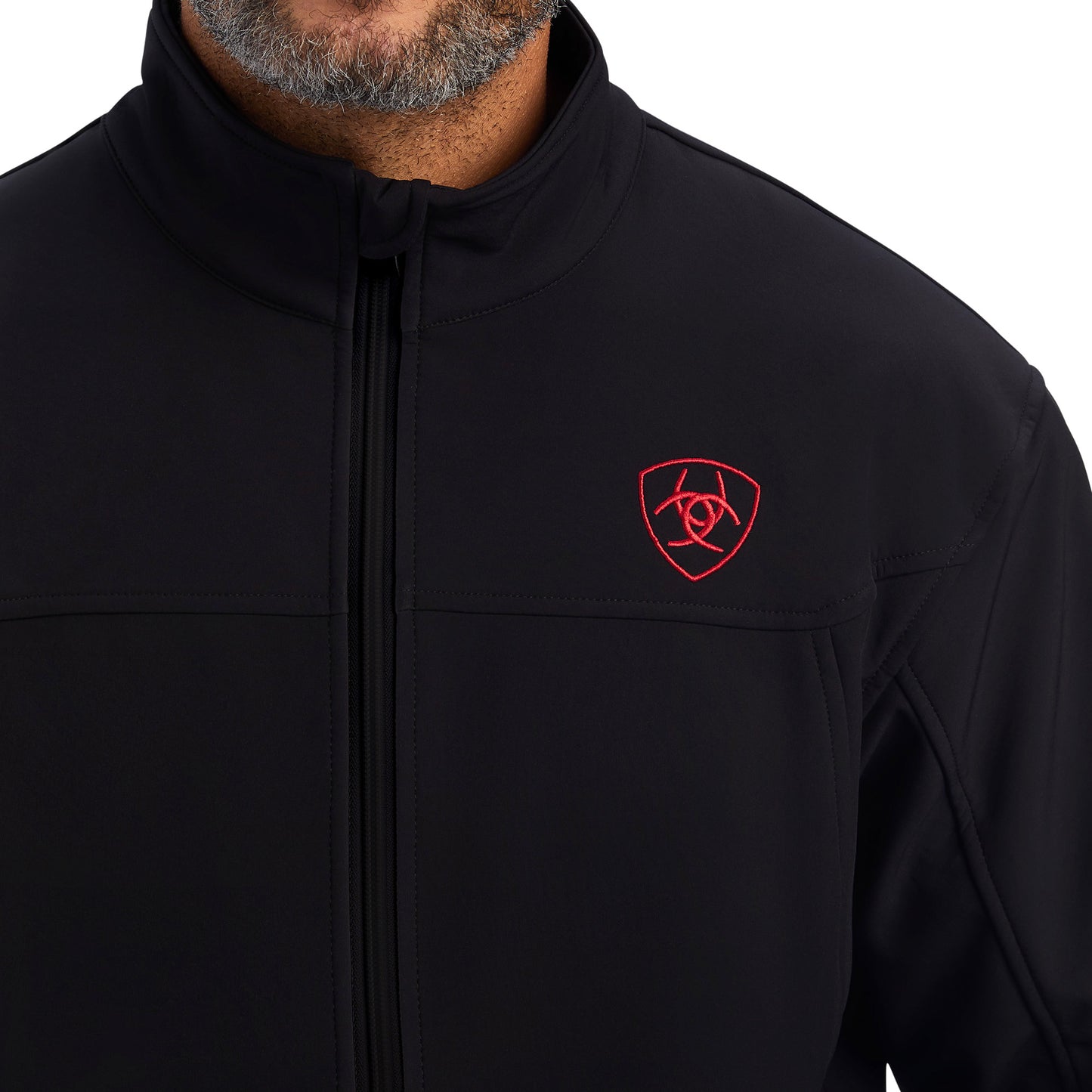 Ariat Mexico Team Softshell Brand Jacket - Black