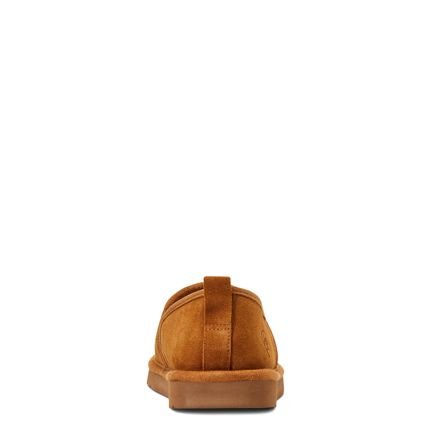 Men's Ariat Lasso Suede Square Toe Slippers - Chestnut