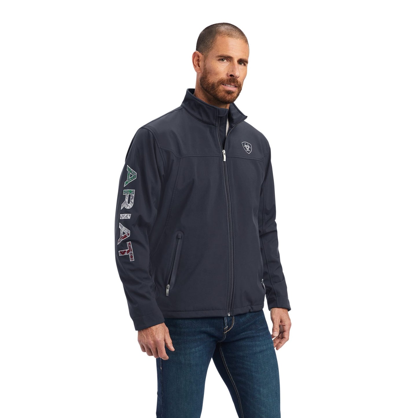 Ariat Thunderbird Team Gray Softshell Jacket