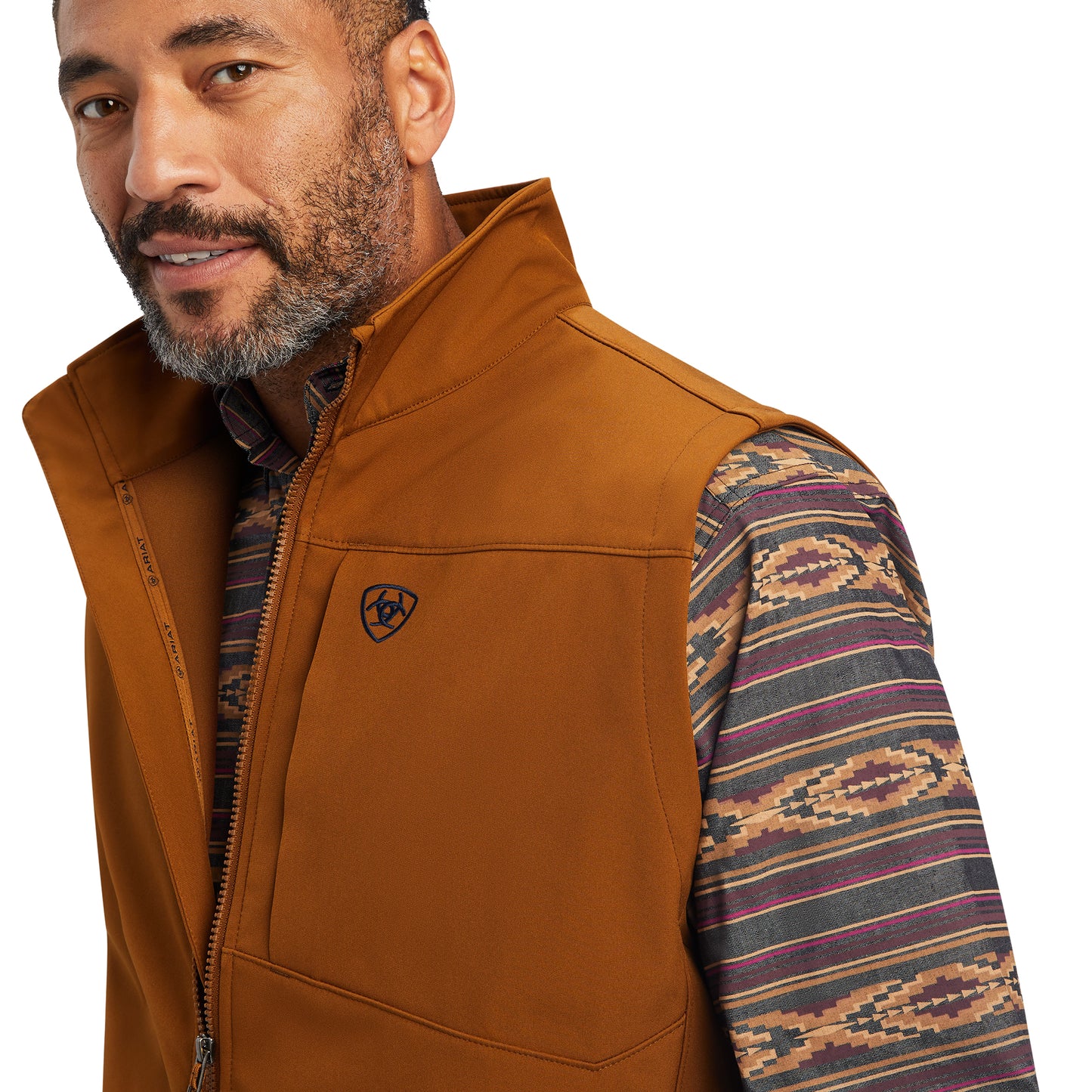 Ariat Logo Chestnut 2.0 Softshell Vest