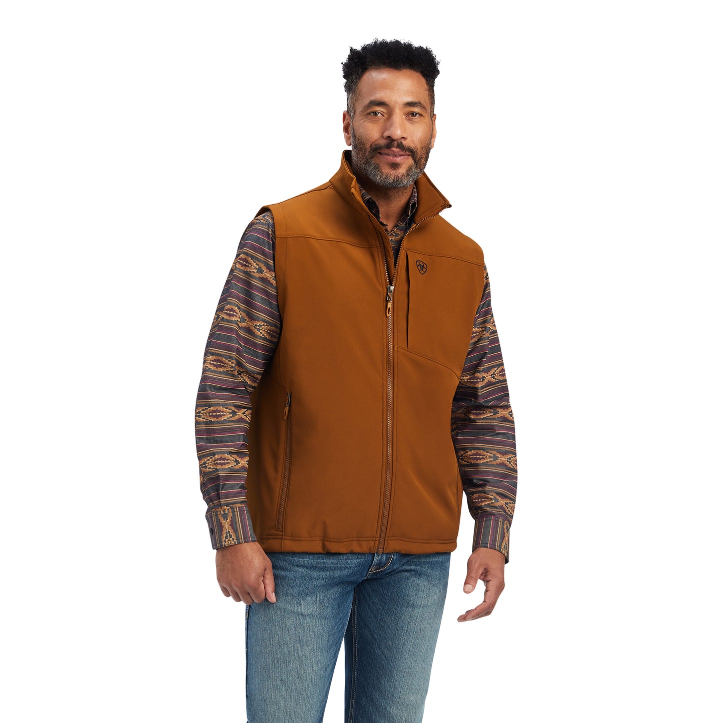 Ariat Logo Chestnut 2.0 Softshell Vest