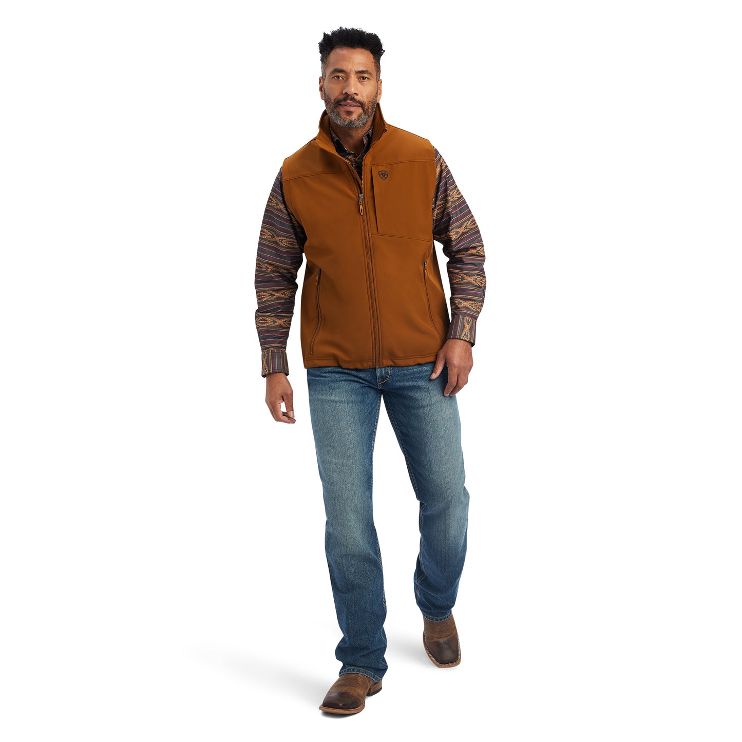 Ariat Logo Chestnut 2.0 Softshell Vest