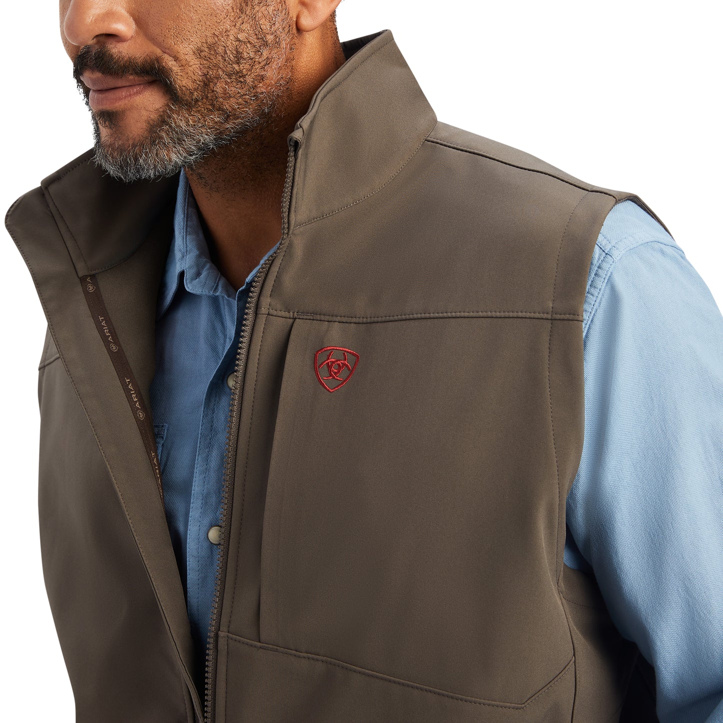 Ariat Logo Banyan Bark 2.0 Softshell Vest