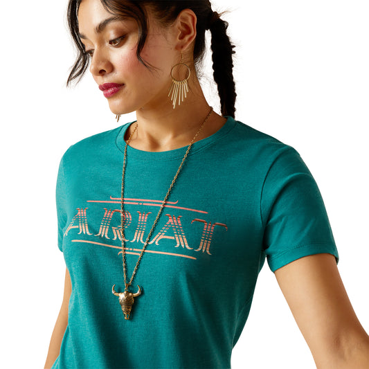 Ariat Serape Style Teal T-Shirt