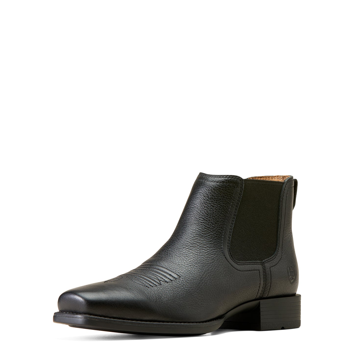 Ariat Men's Booker Ultra Square Toe Western Boot - Black