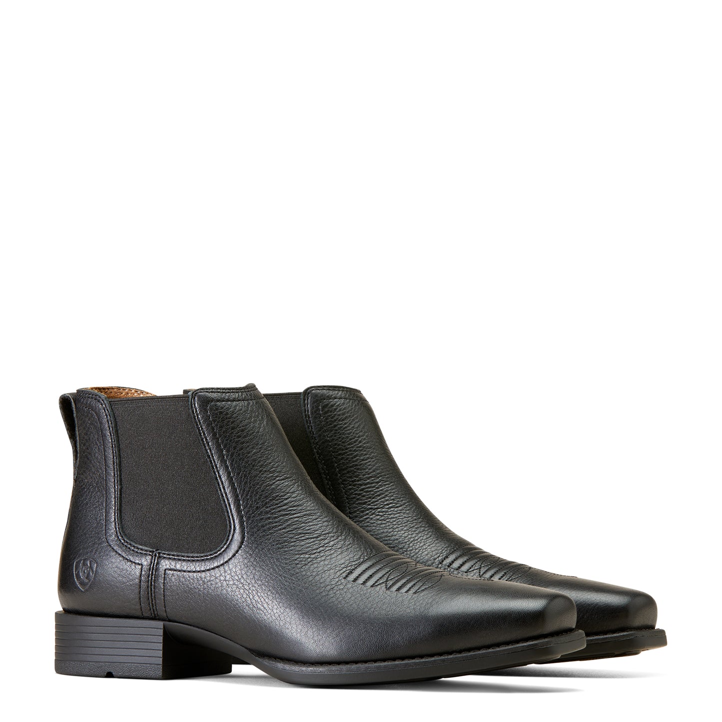 Ariat Men's Booker Ultra Square Toe Western Boot - Black