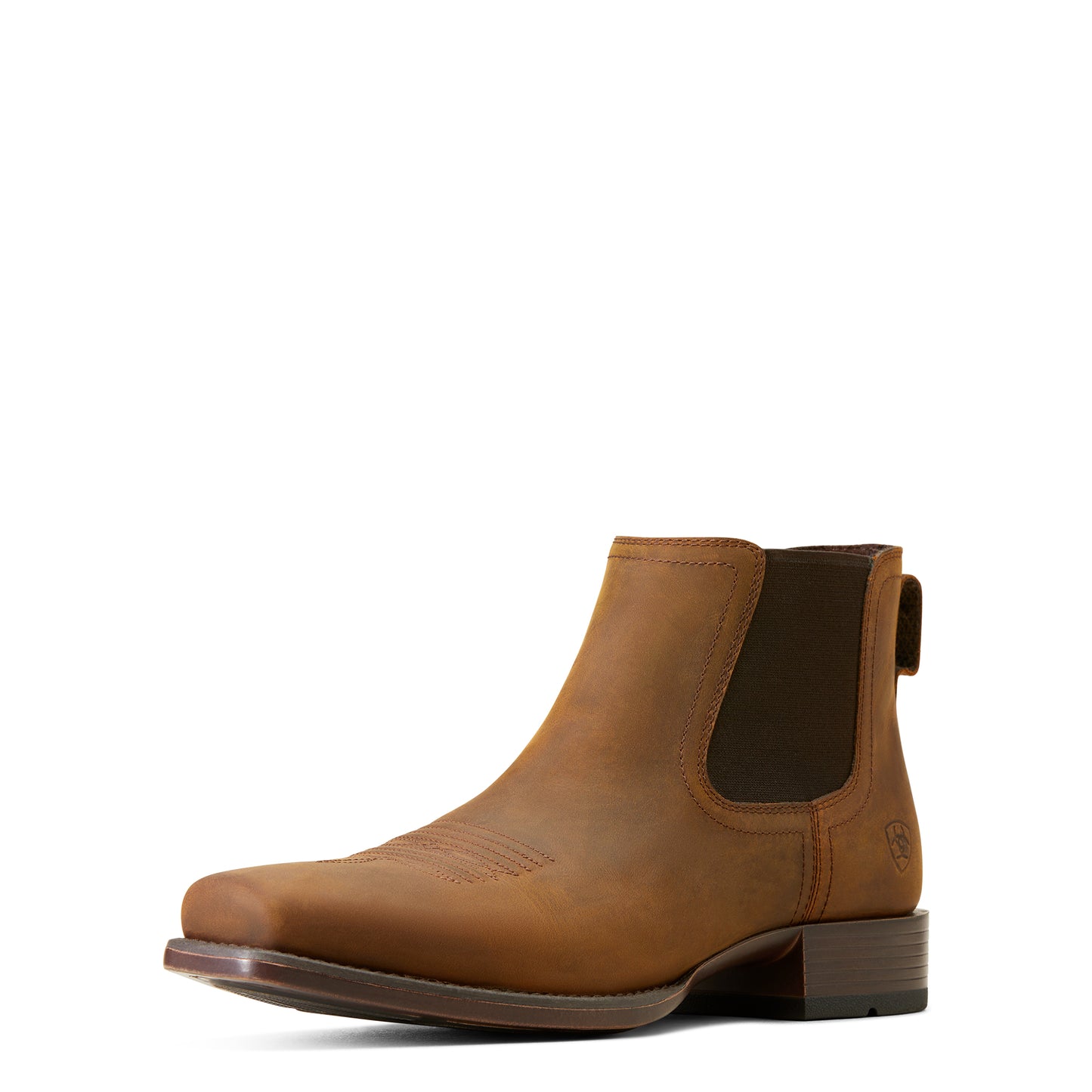 Ariat Men's Booker Ultra Square Toe Western Boot - Brown