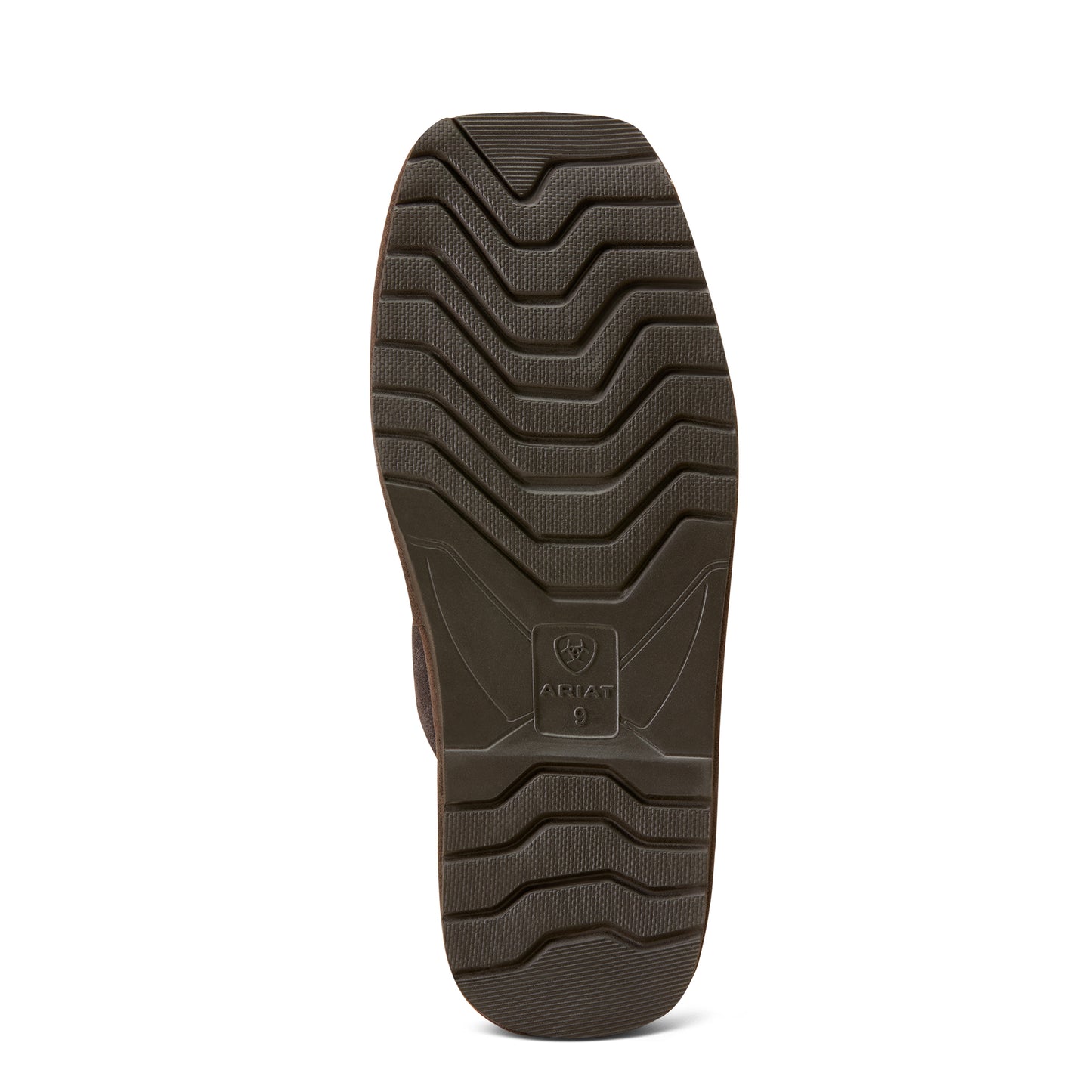 Men's Ariat Silversmith Square Toe Slippers - Brown Embossed