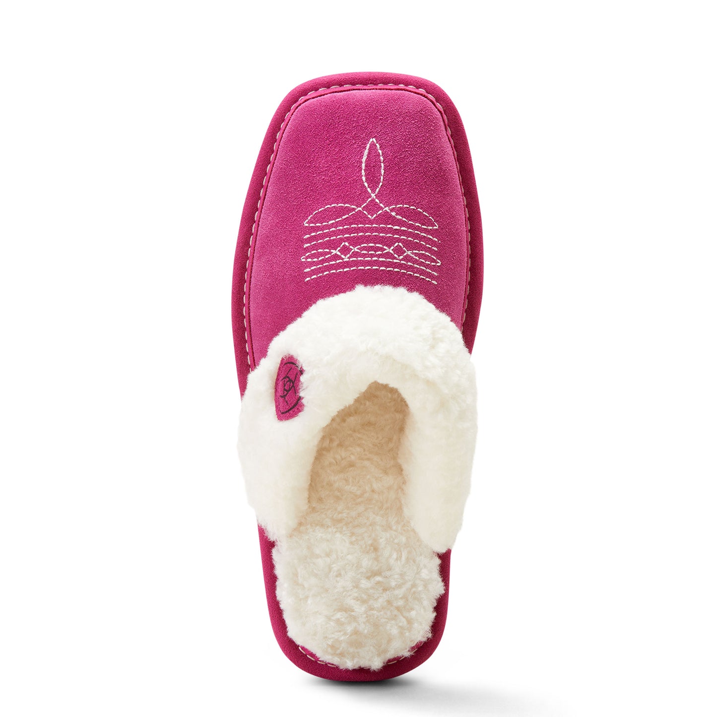 Women's Ariat Jackie Square Toe Slippers - Berry Pink