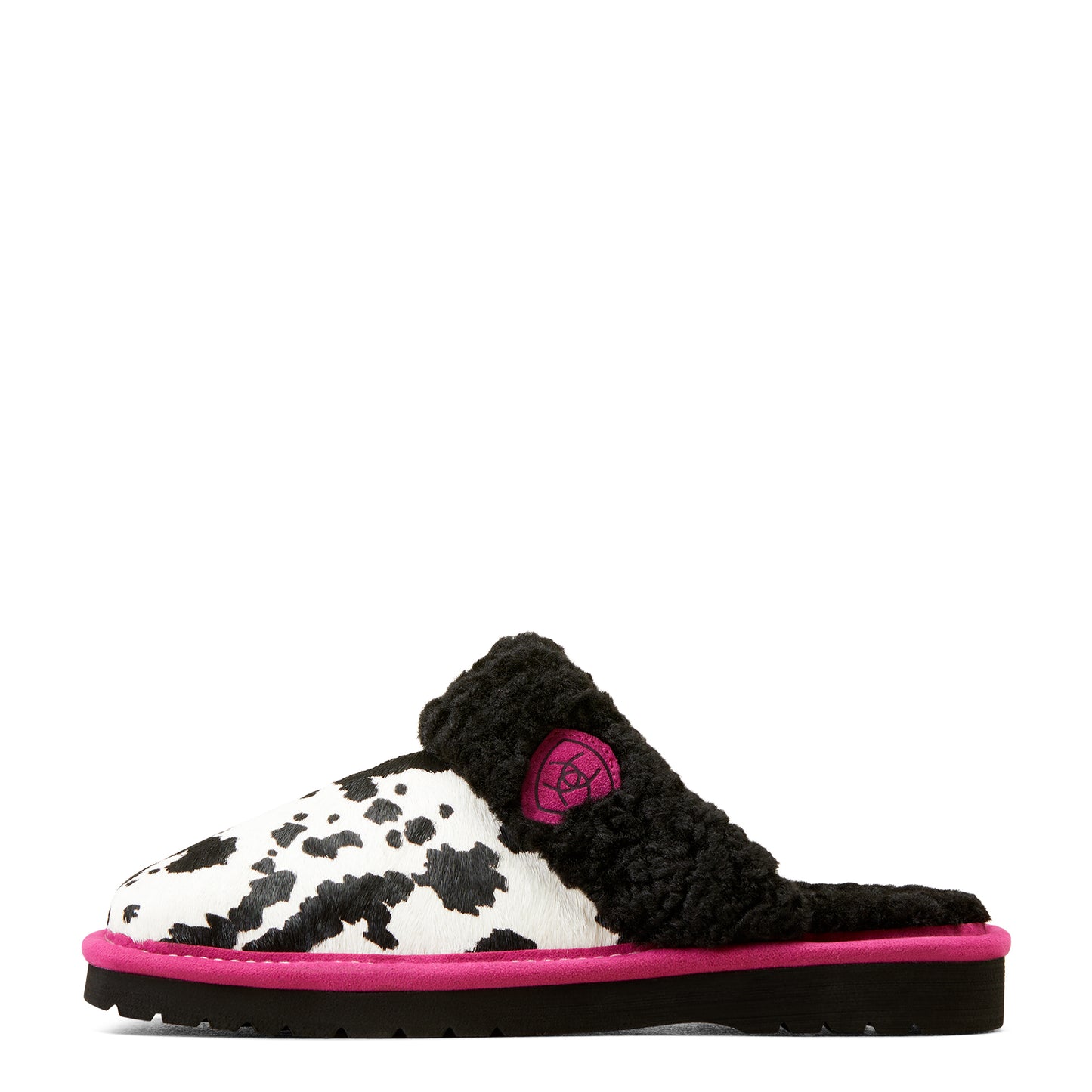 Women's Ariat Jackie Square Toe Slippers - Pink Pony