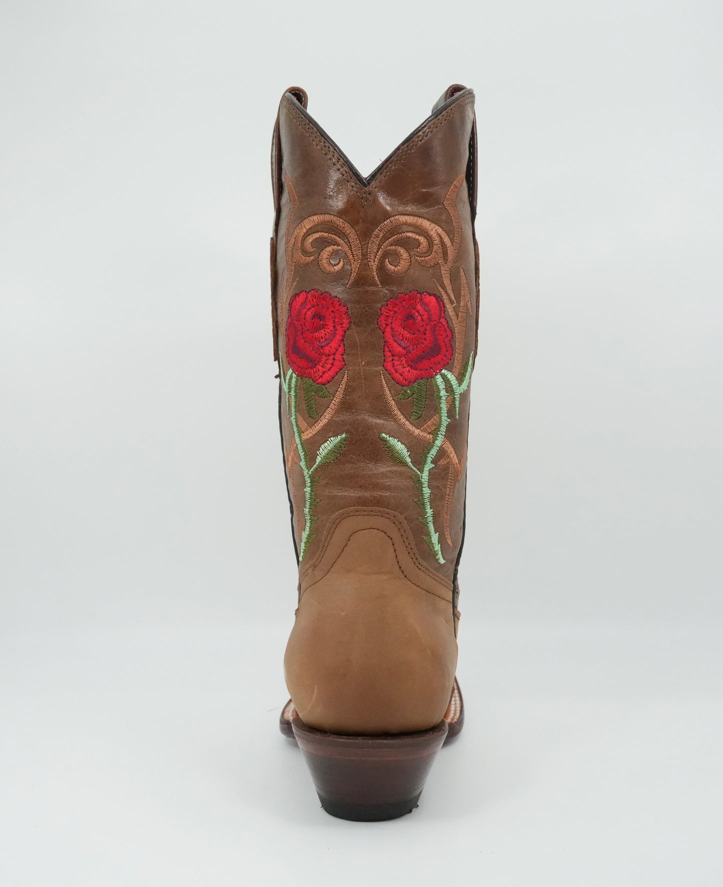 Quincy Women's Embroidered Crazy Honey Square Toe Boot