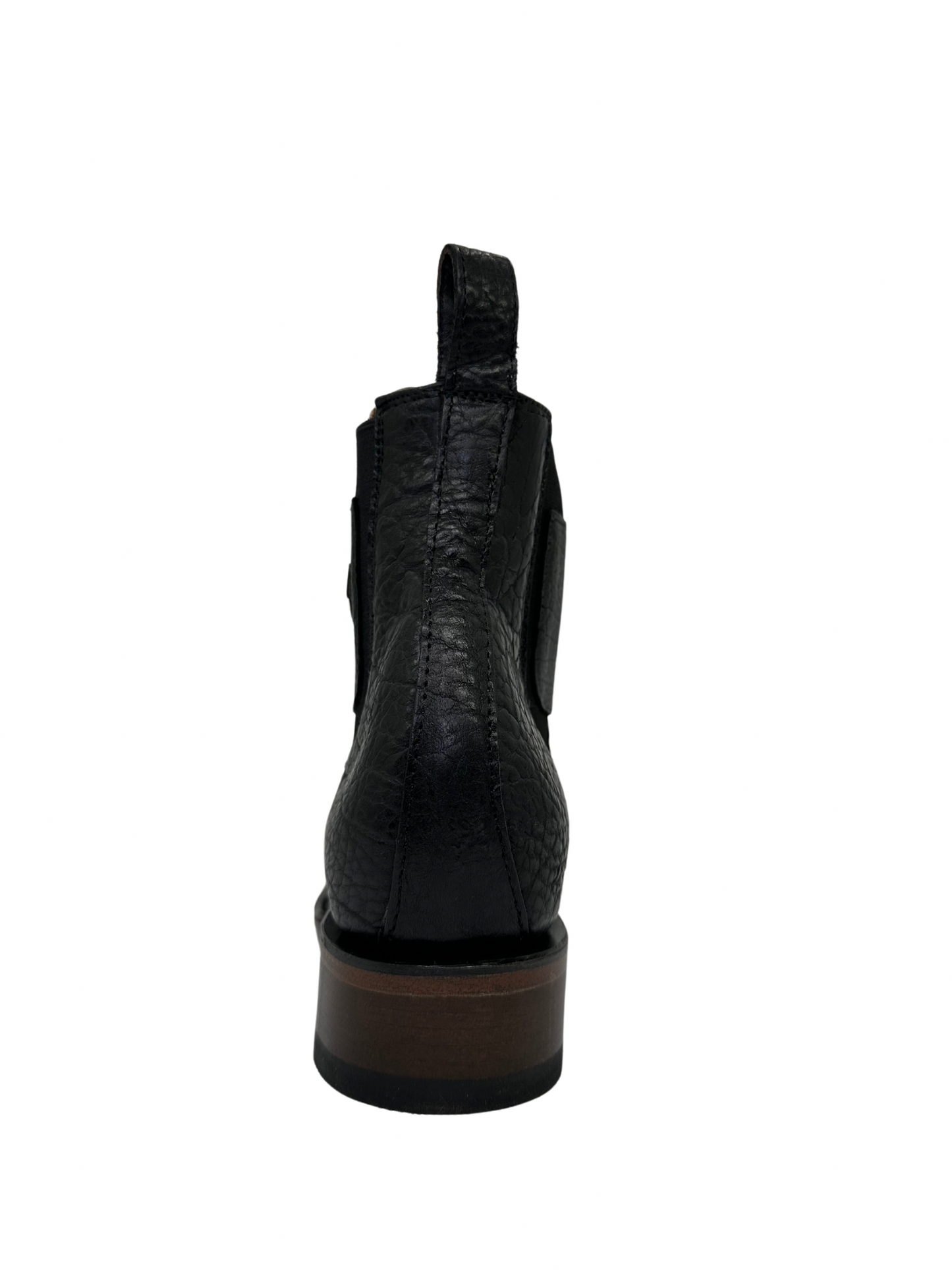 Vestigium Men’s Bison Black Square Toe Short Boot