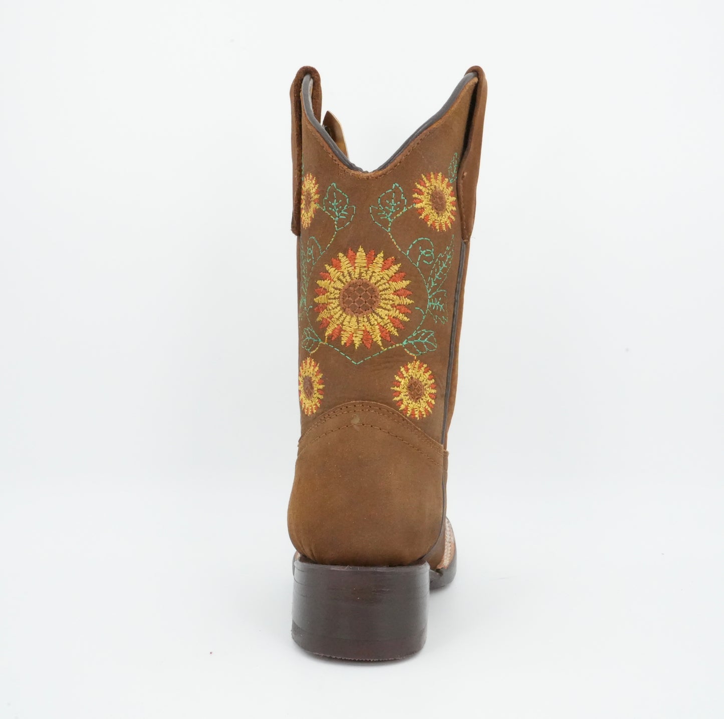 Chaparral Kid’s Nobuck Sunflowers Light Brown Boot
