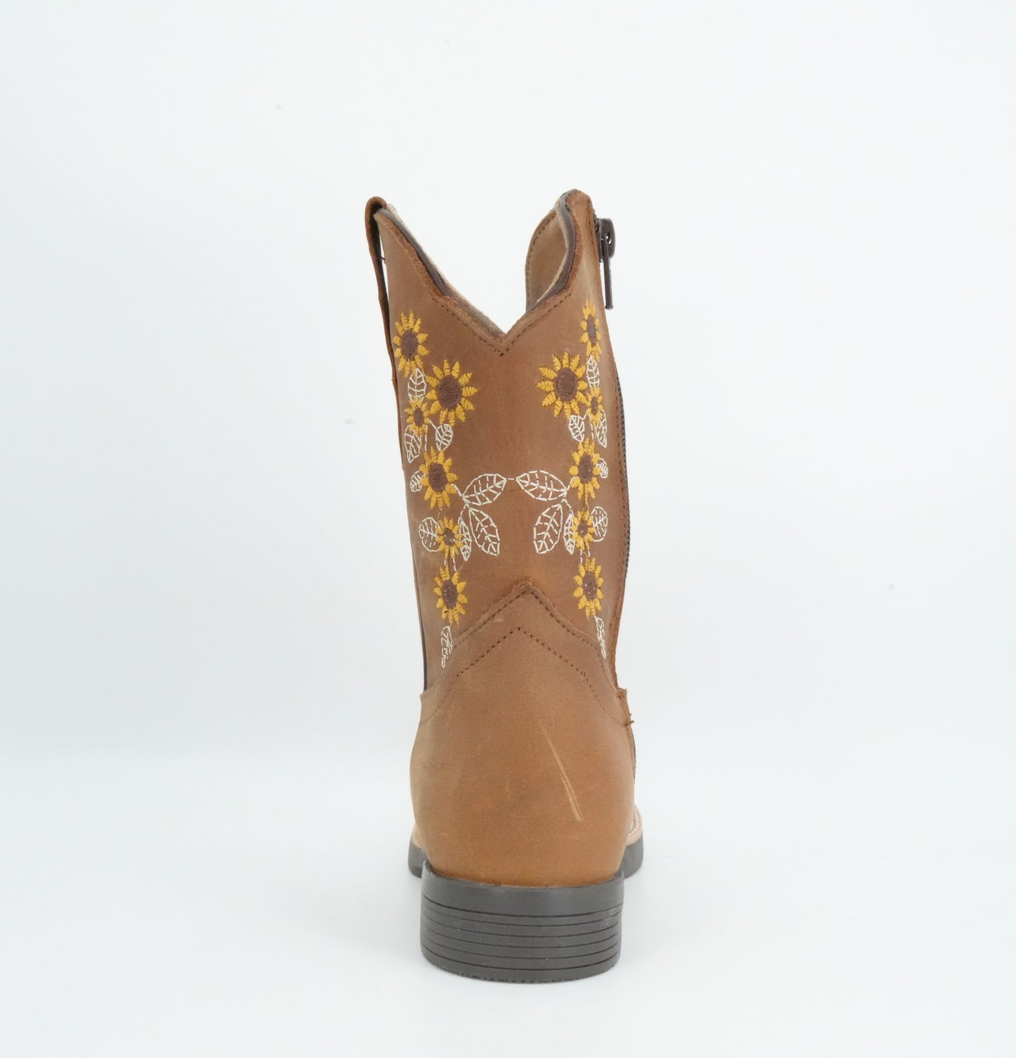 Black Stone Kid's Crazy Tan Sunflower Boot