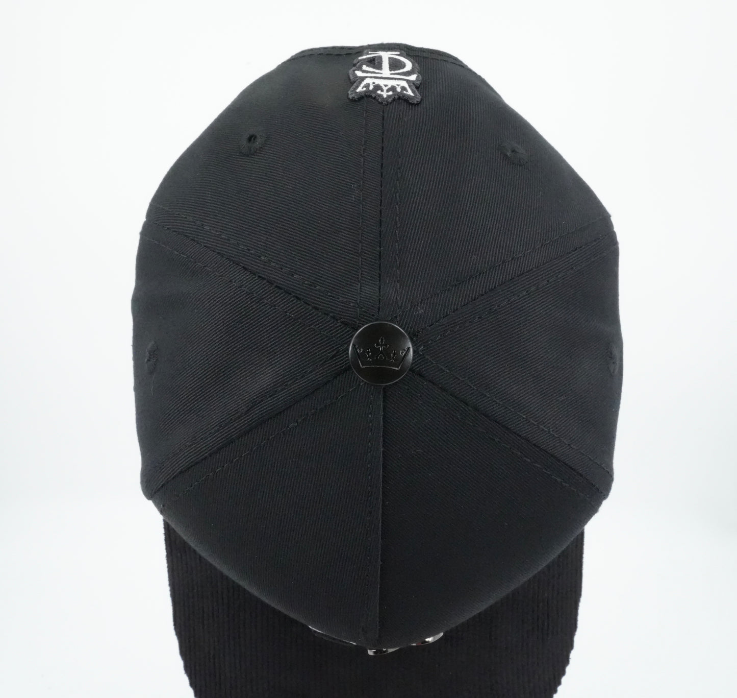 Contti LA Red Bottom Black Cap