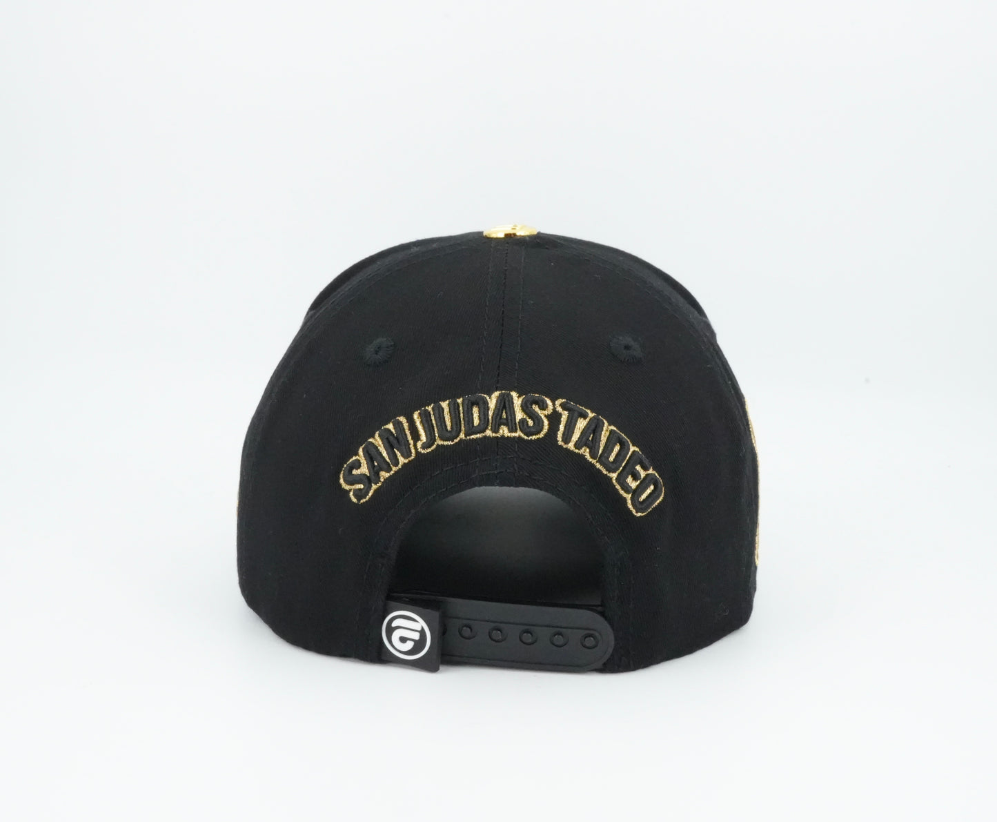 La Office Hats Round San Judas Design Cap Black