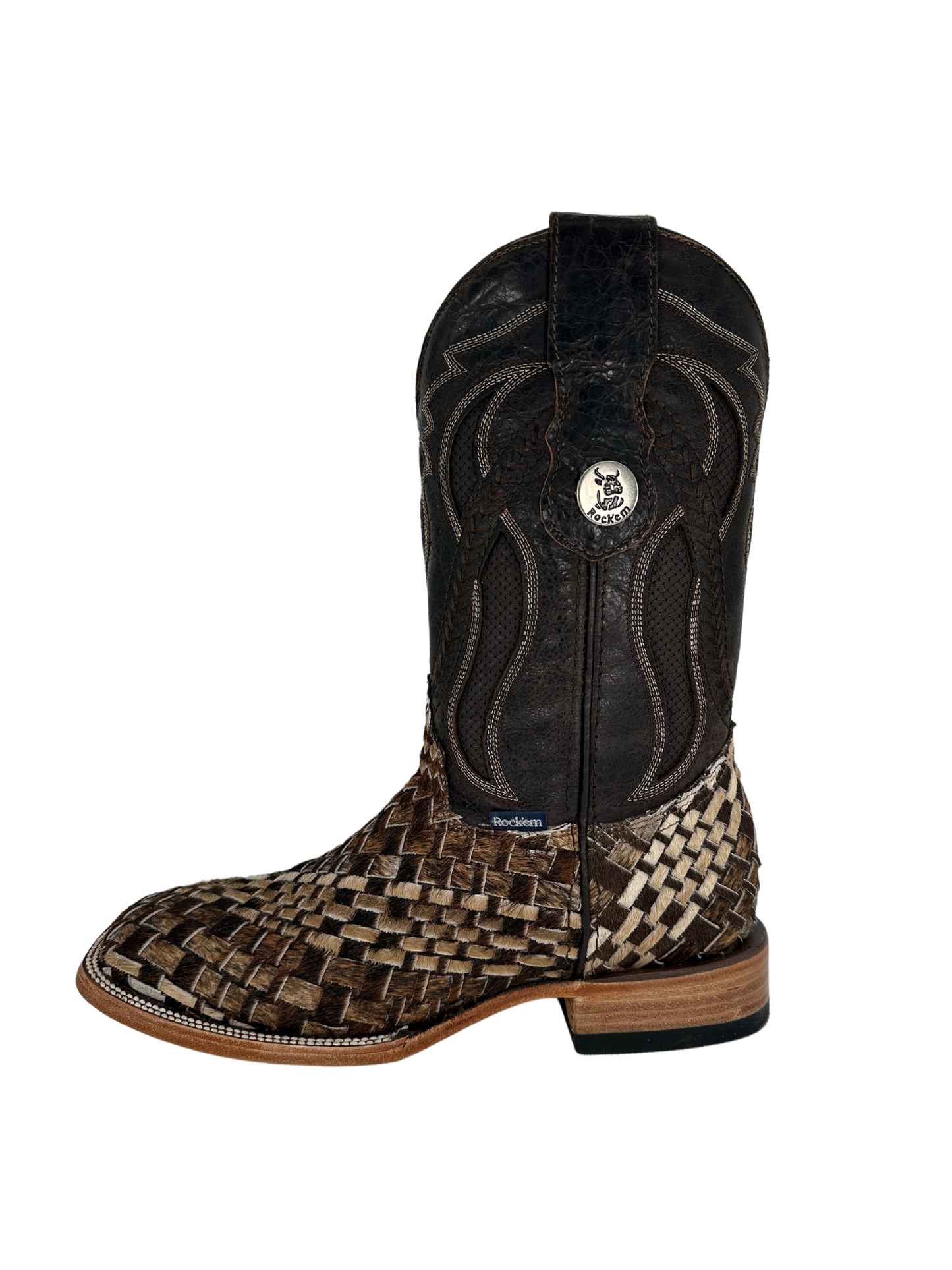 Rock'em Men's Petatillo Cow Hair Boots Size 7 *AS SEEN ON IMAGE*