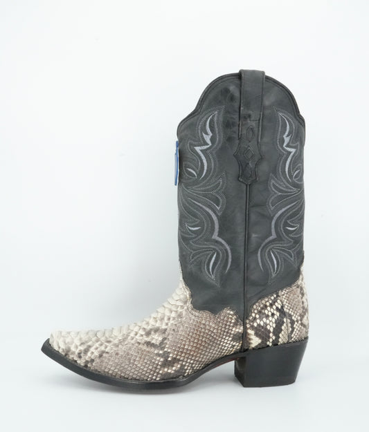 Wild West Women’s Natural Genuine Python Snip Toe Boot
