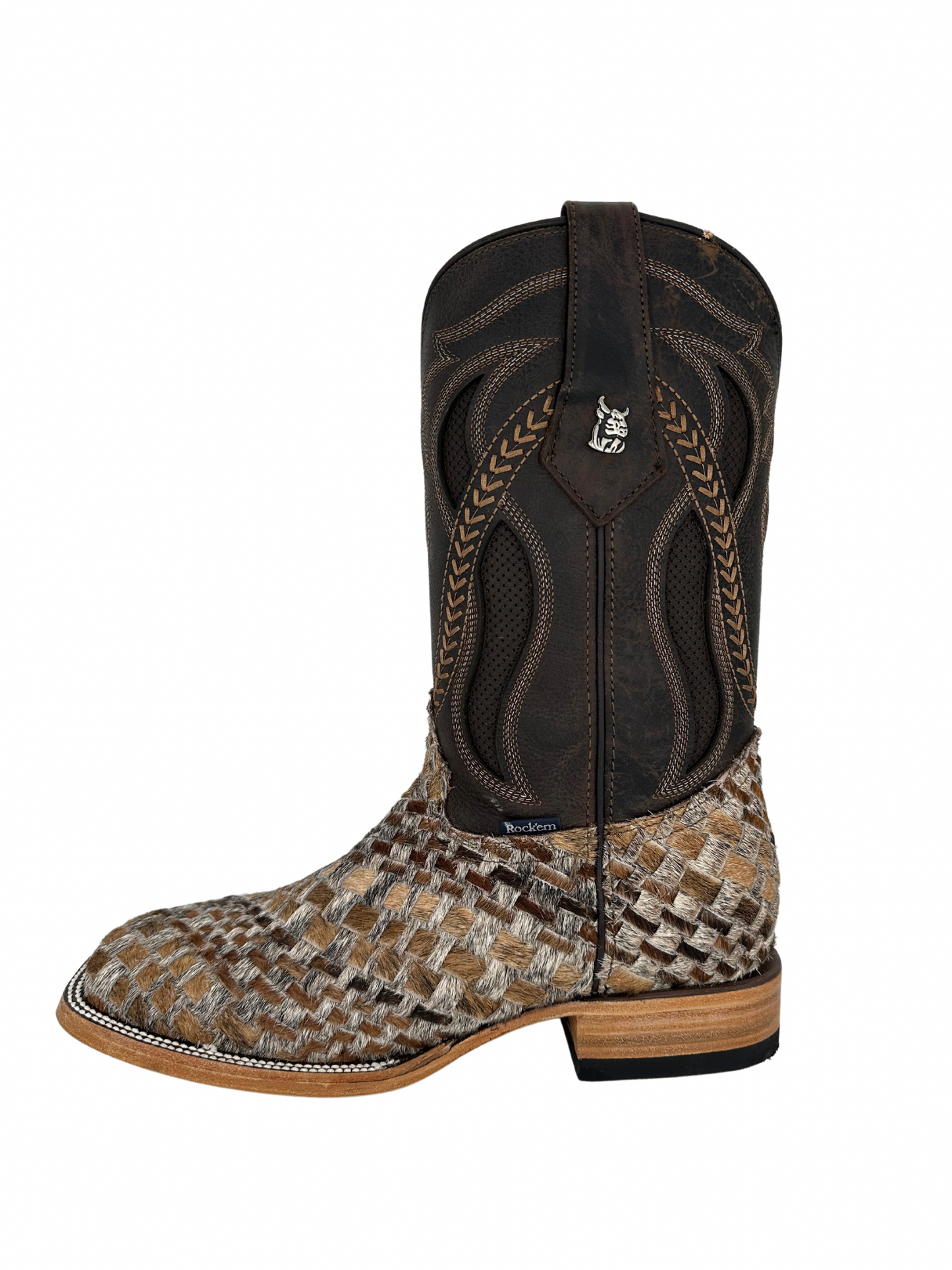 Rock'em Men's Petatillo Cow Hair Boots Size 7.5 *AS SEEN ON IMAGE*