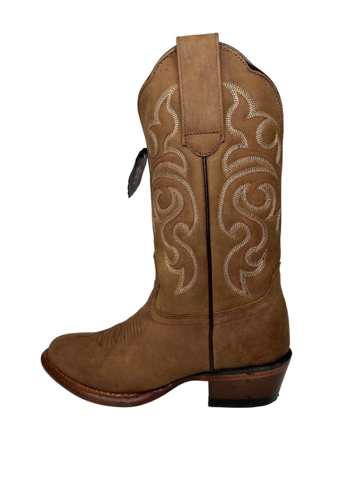 Los Altos Bota con punta ovalada Crazy Tan para mujer