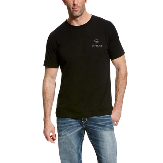 Camiseta negra Ariat Corps