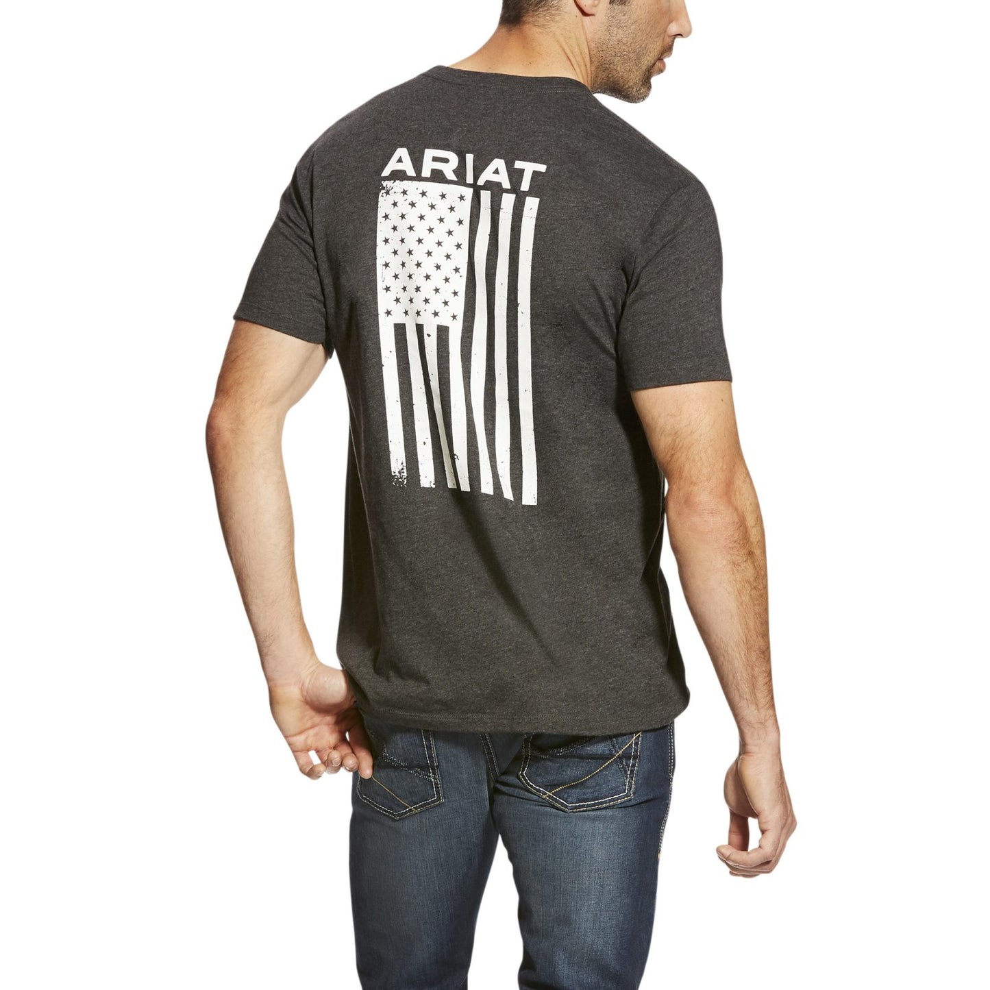 Ariat Freedom camiseta color carbón jaspeado