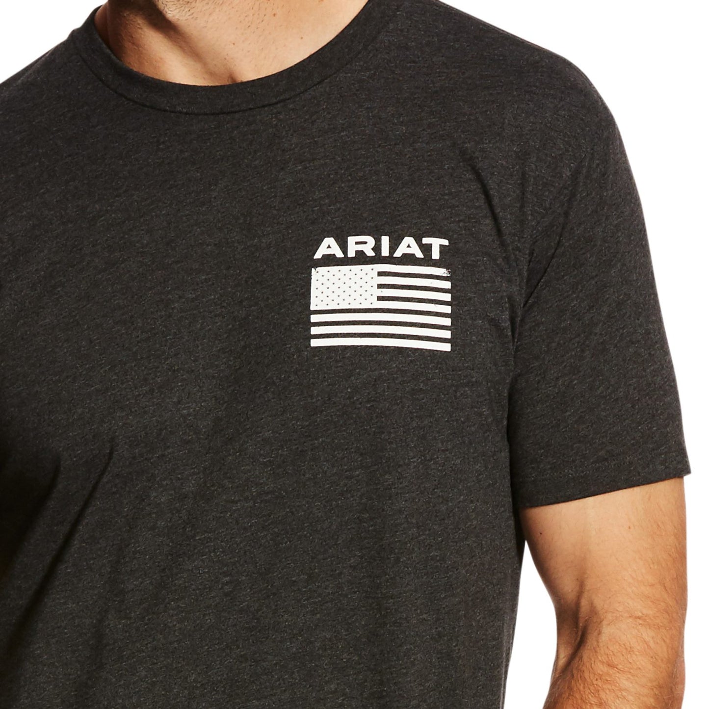 Ariat Freedom camiseta color carbón jaspeado
