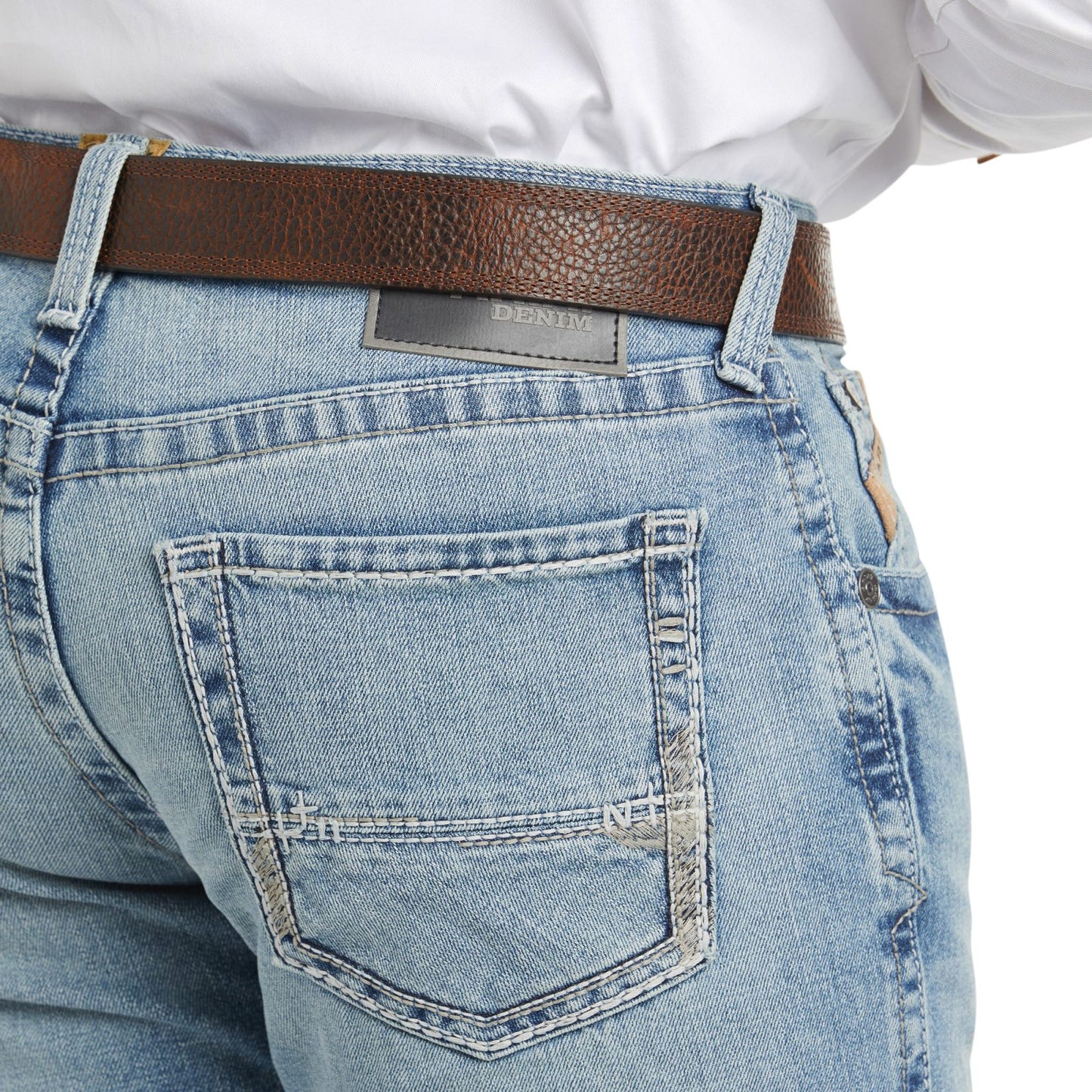 Vaqueros de pierna recta apilables y elásticos Ariat M5 Slim Stirling