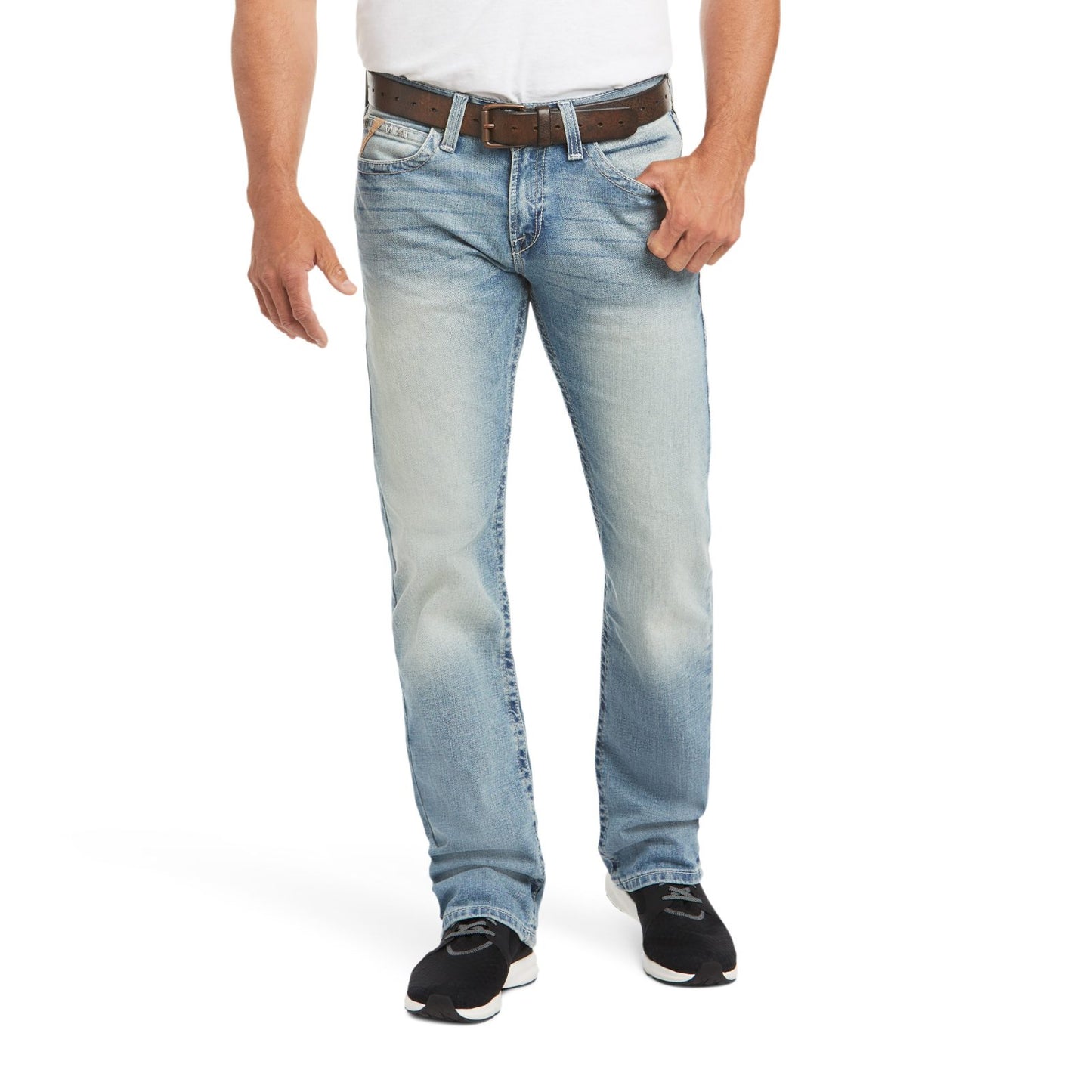 Vaqueros apilables de pierna recta Ariat M7 Rocker Stretch Stirling