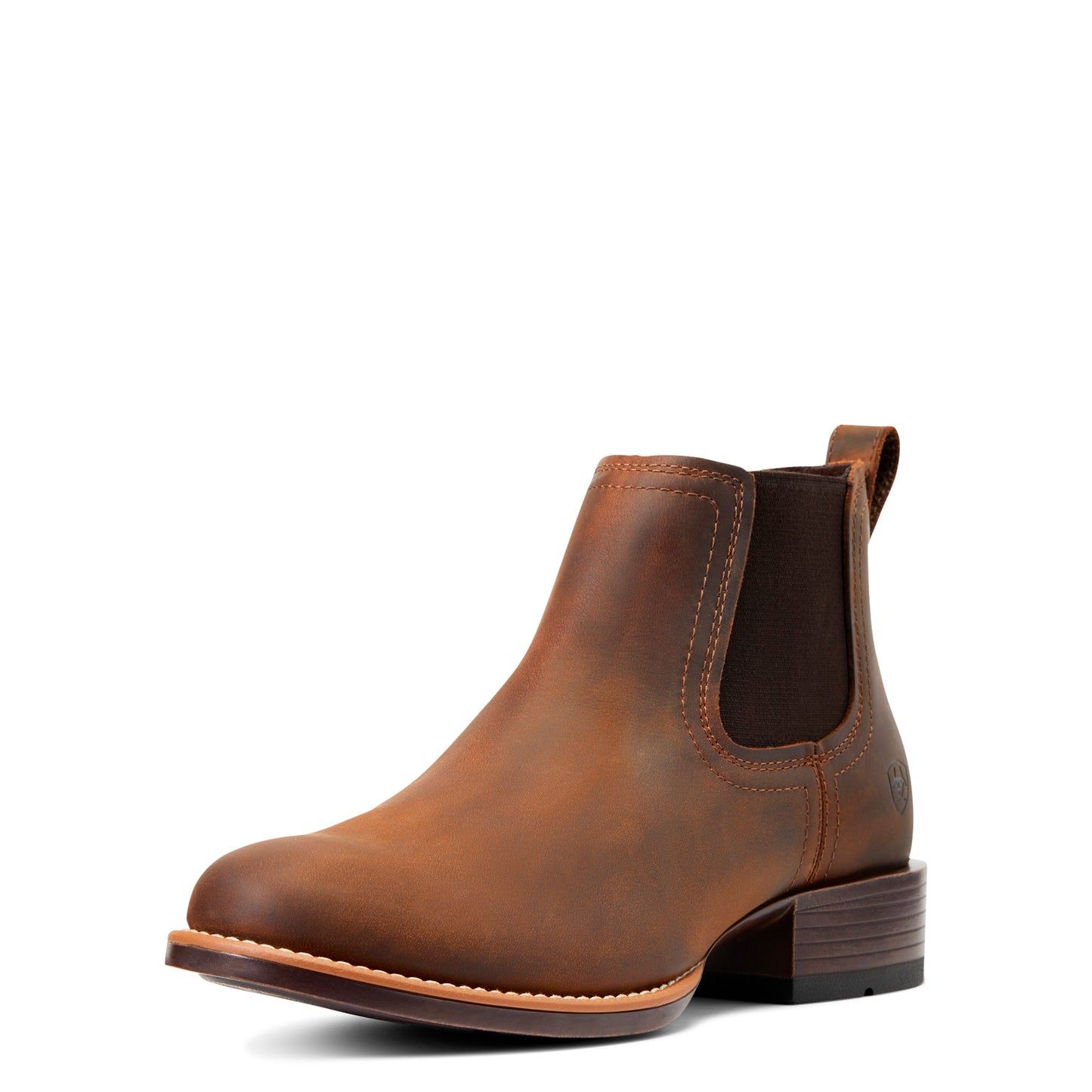 Ariat Men’s Booker Ultra Round Toe Western Boot - Brown