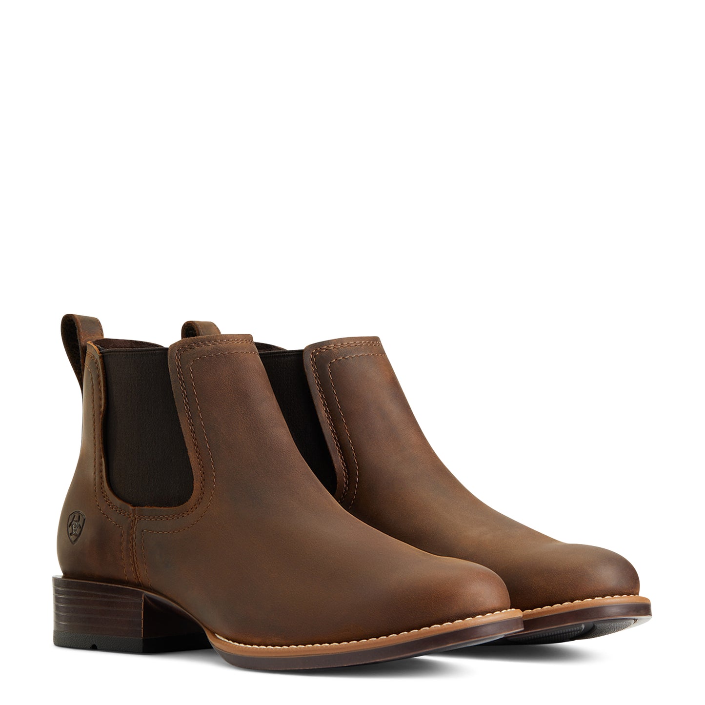 Ariat Men’s Booker Ultra Round Toe Western Boot - Brown