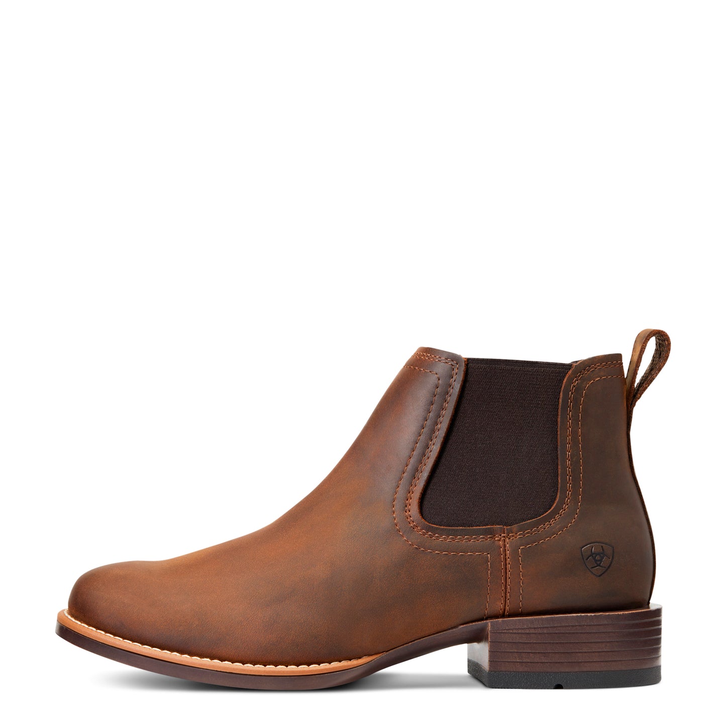 Ariat Men’s Booker Ultra Round Toe Western Boot - Brown
