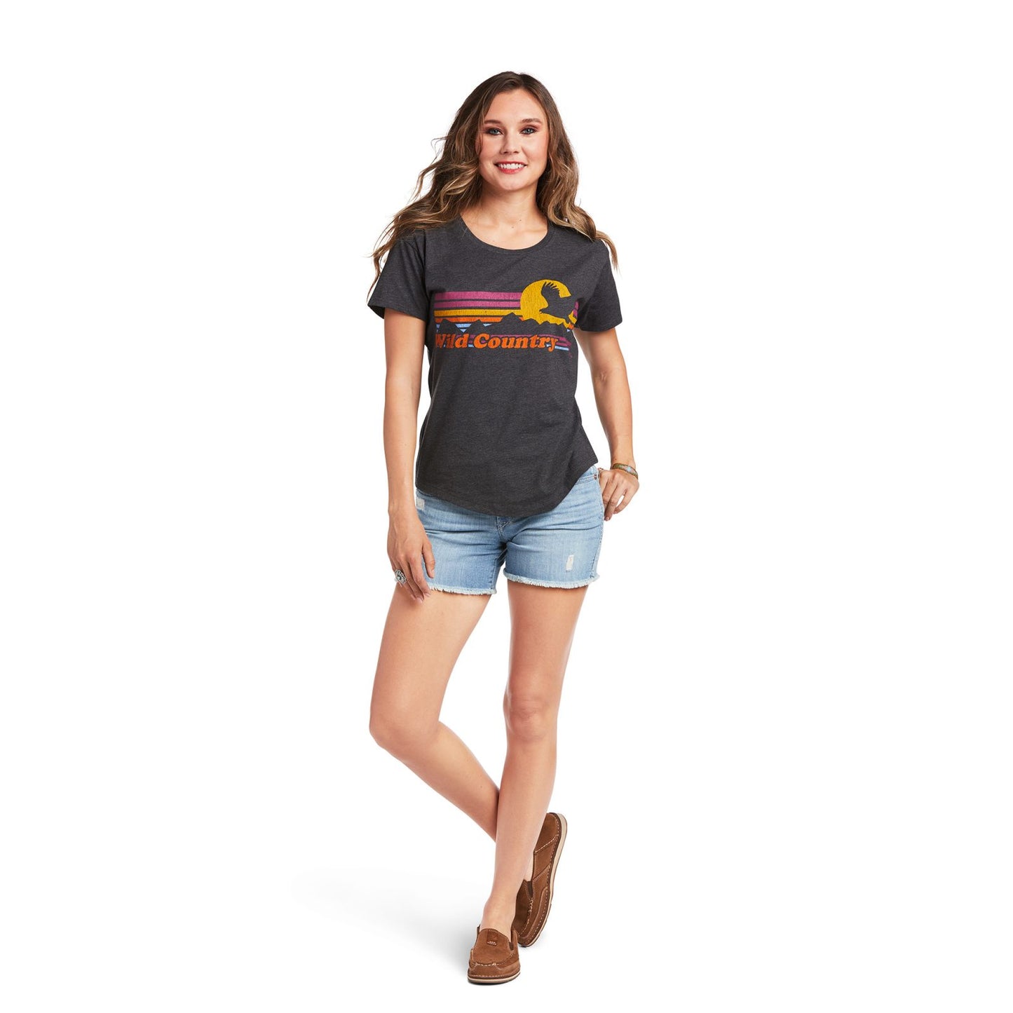 Ariat Wild Country Charcoal Heather T-Shirt