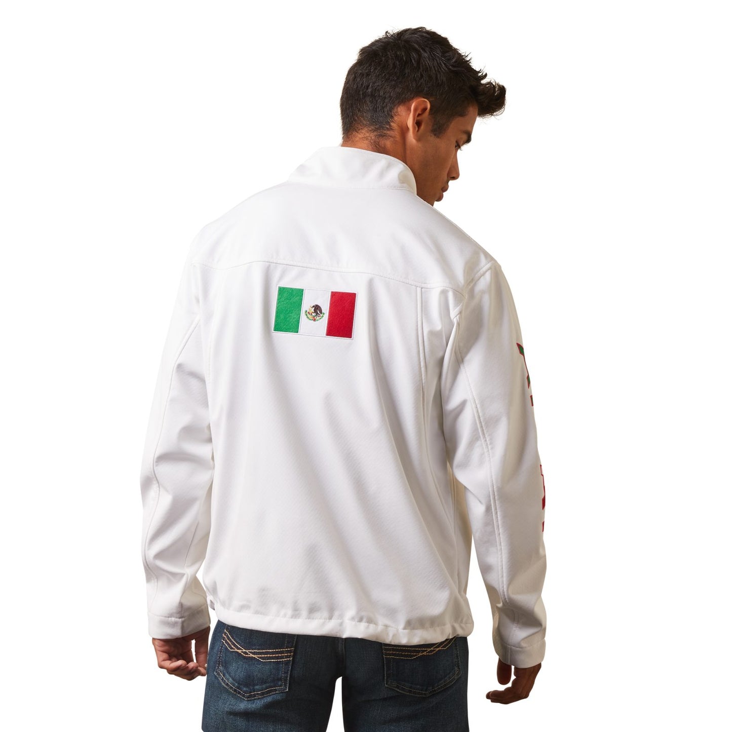 Ariat Men's Mexico Flag Team Softshell Jacket