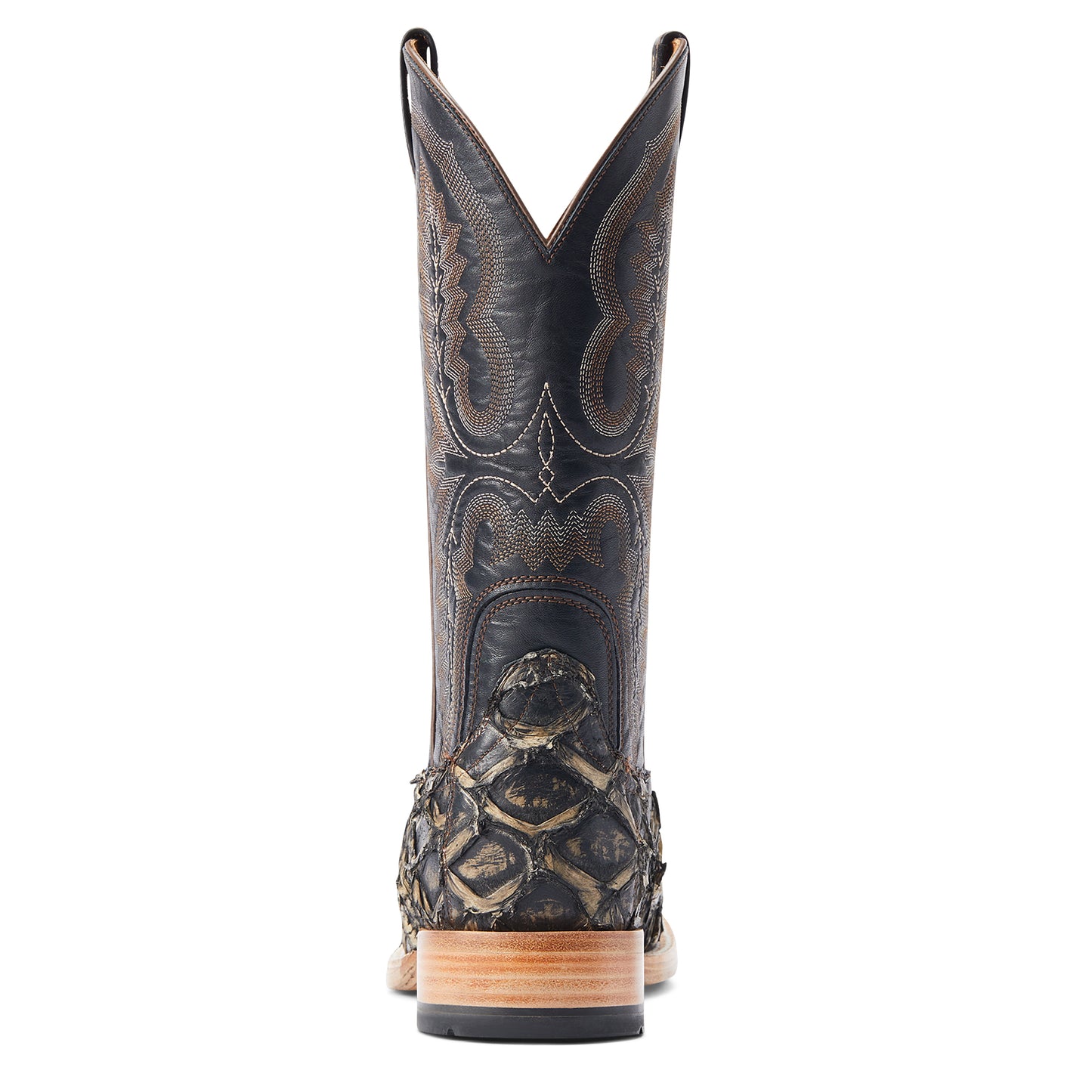 Ariat Men's Deep Water Black Pirarucu Western Boot