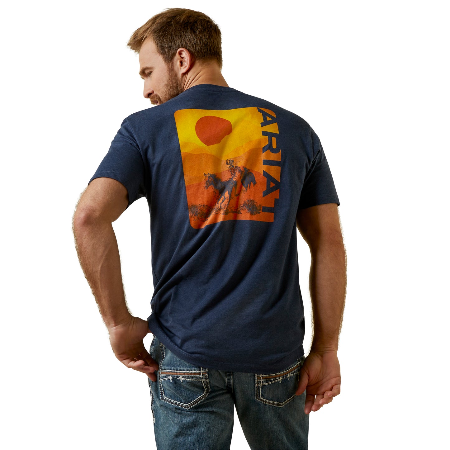 Ariat Mustang Fever Navy T-Shirt