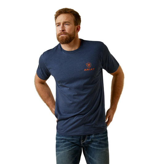 Ariat Mustang Fever Navy T-Shirt