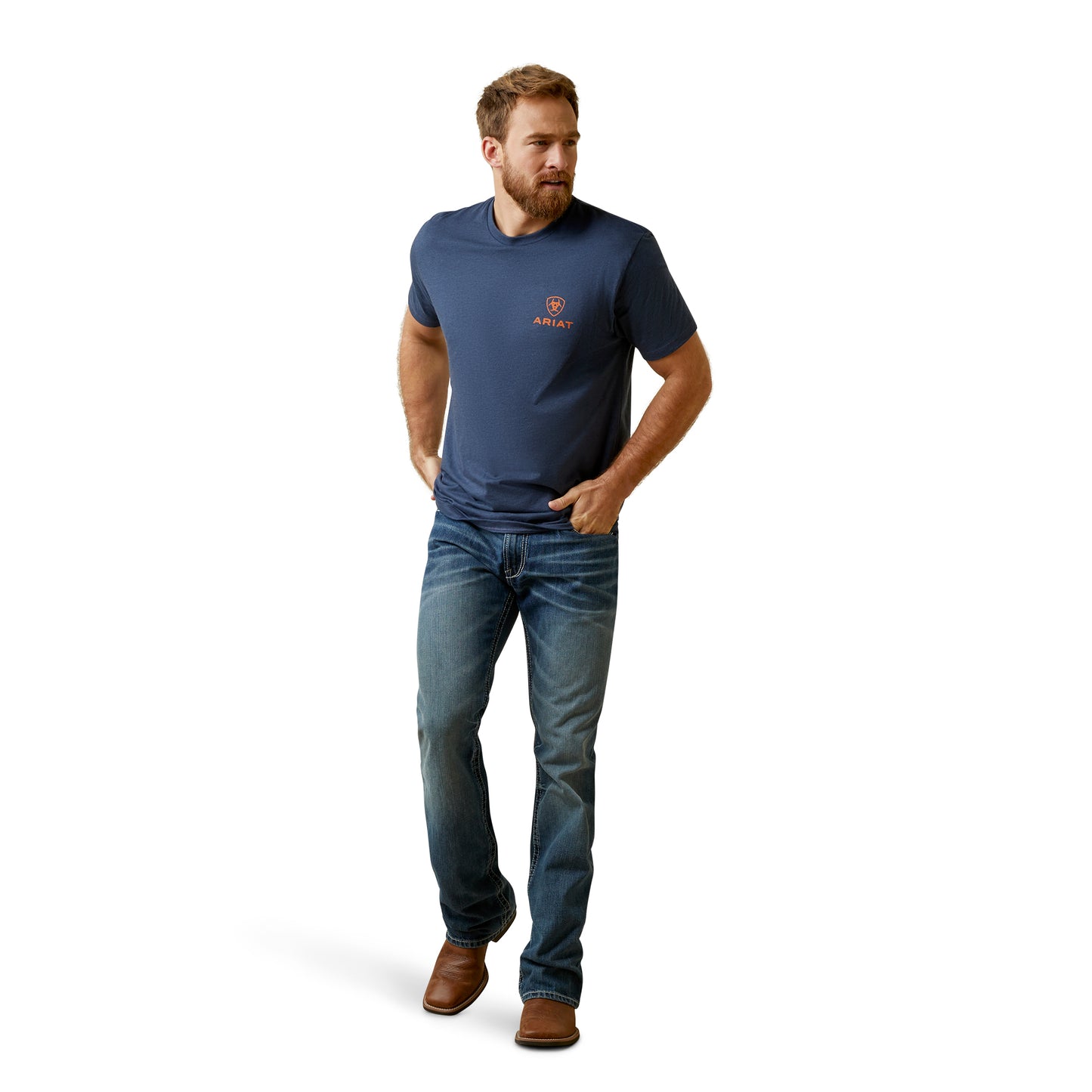 Ariat Mustang Fever Navy T-Shirt