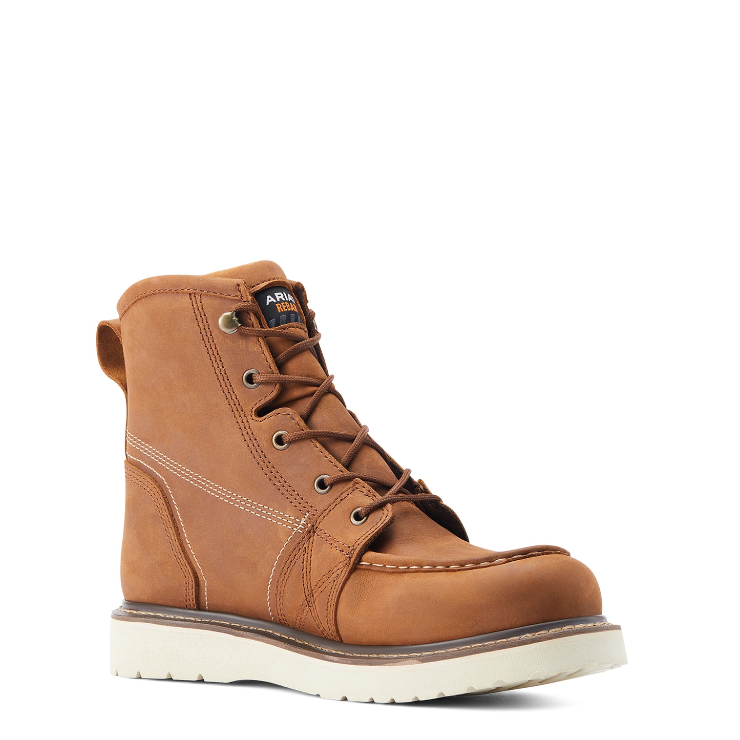 Ariat Men's Rebar Wedge Moc Toe 6" Waterproof Work Boot